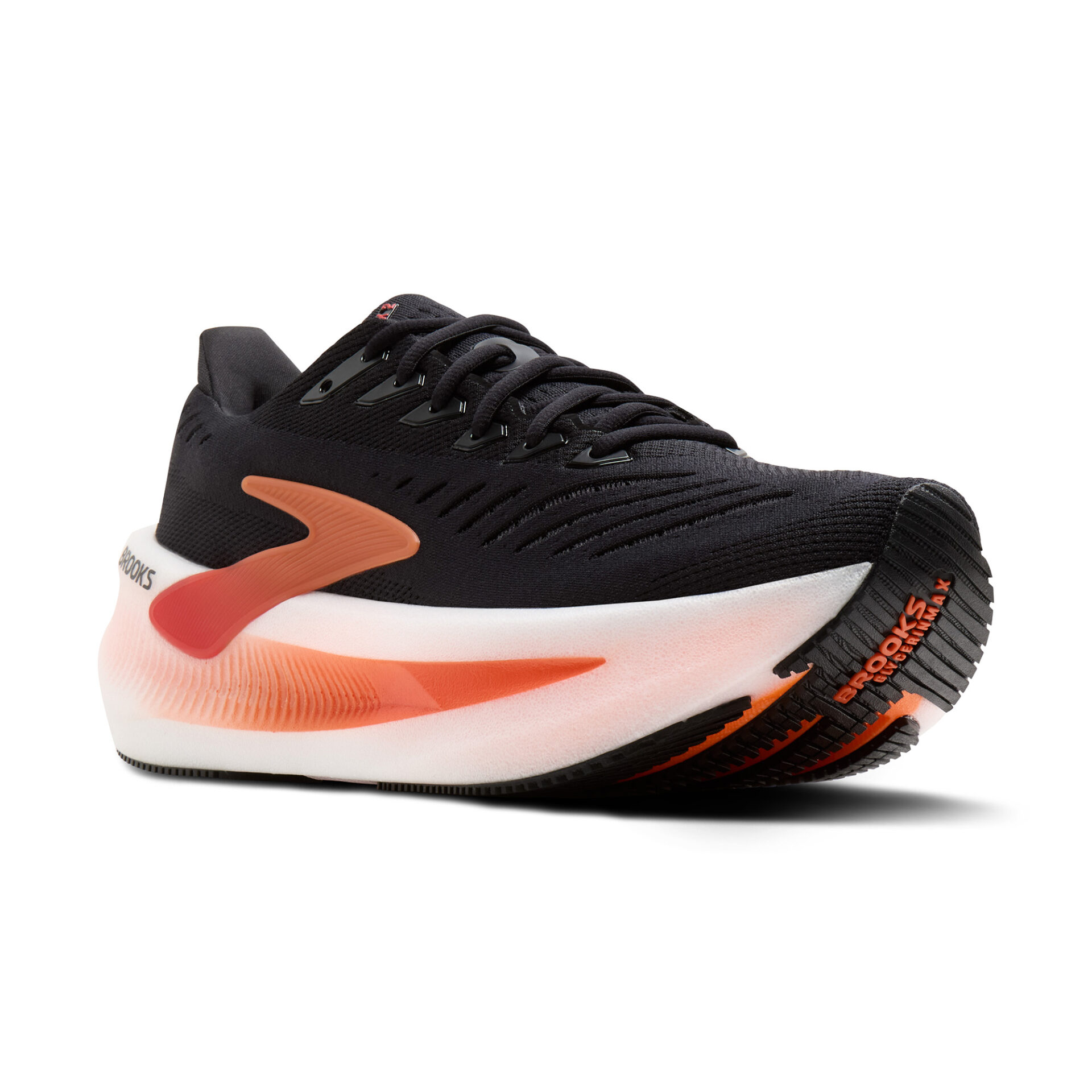Brooks Men's Glycerin Max 2 - Black/Tigerlilly/Orange - Image 3