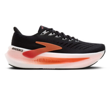 Brooks Men's Glycerin Max 2 - Black/Tigerlilly/Orange