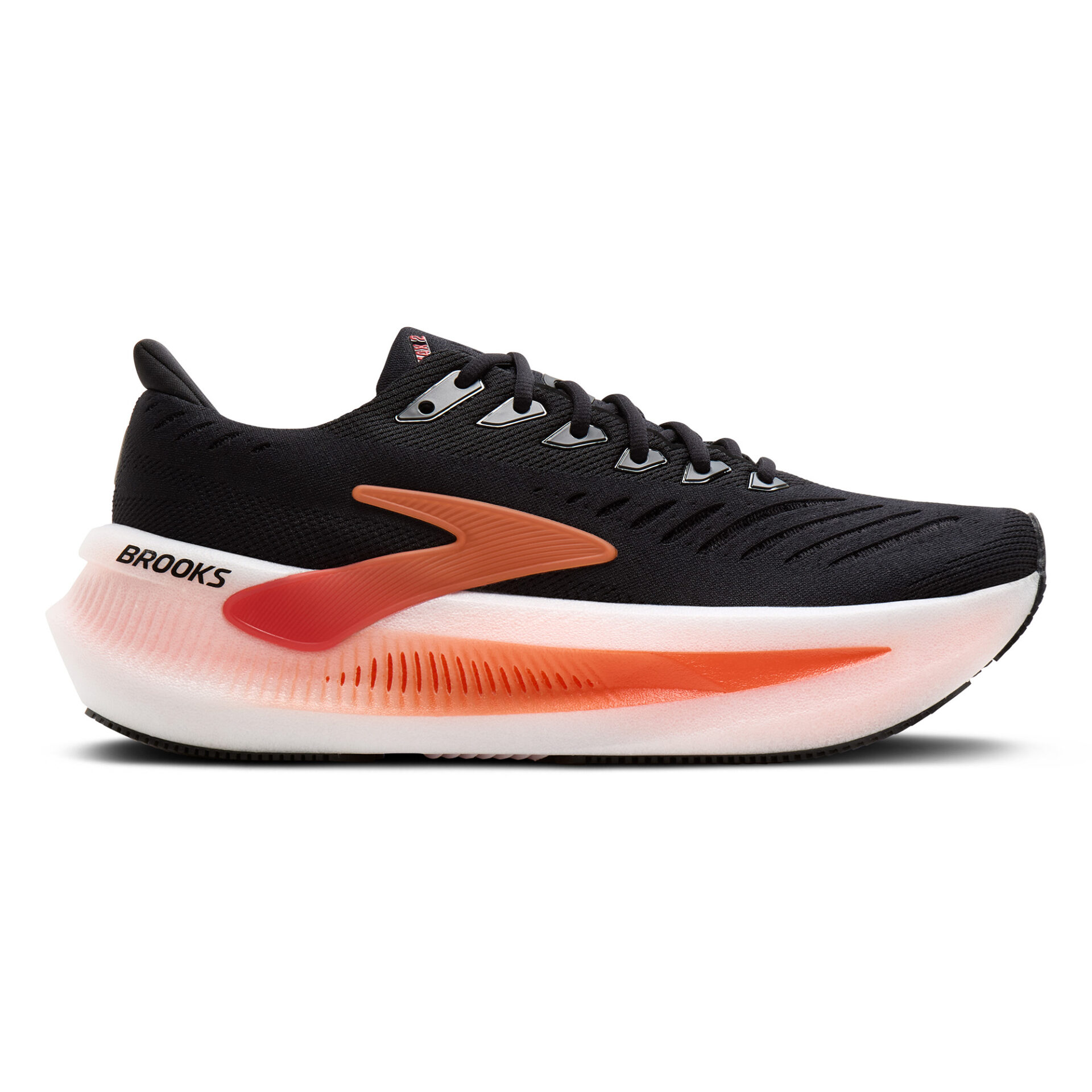 Brooks Men's Glycerin Max 2 - Black/Tigerlilly/Orange