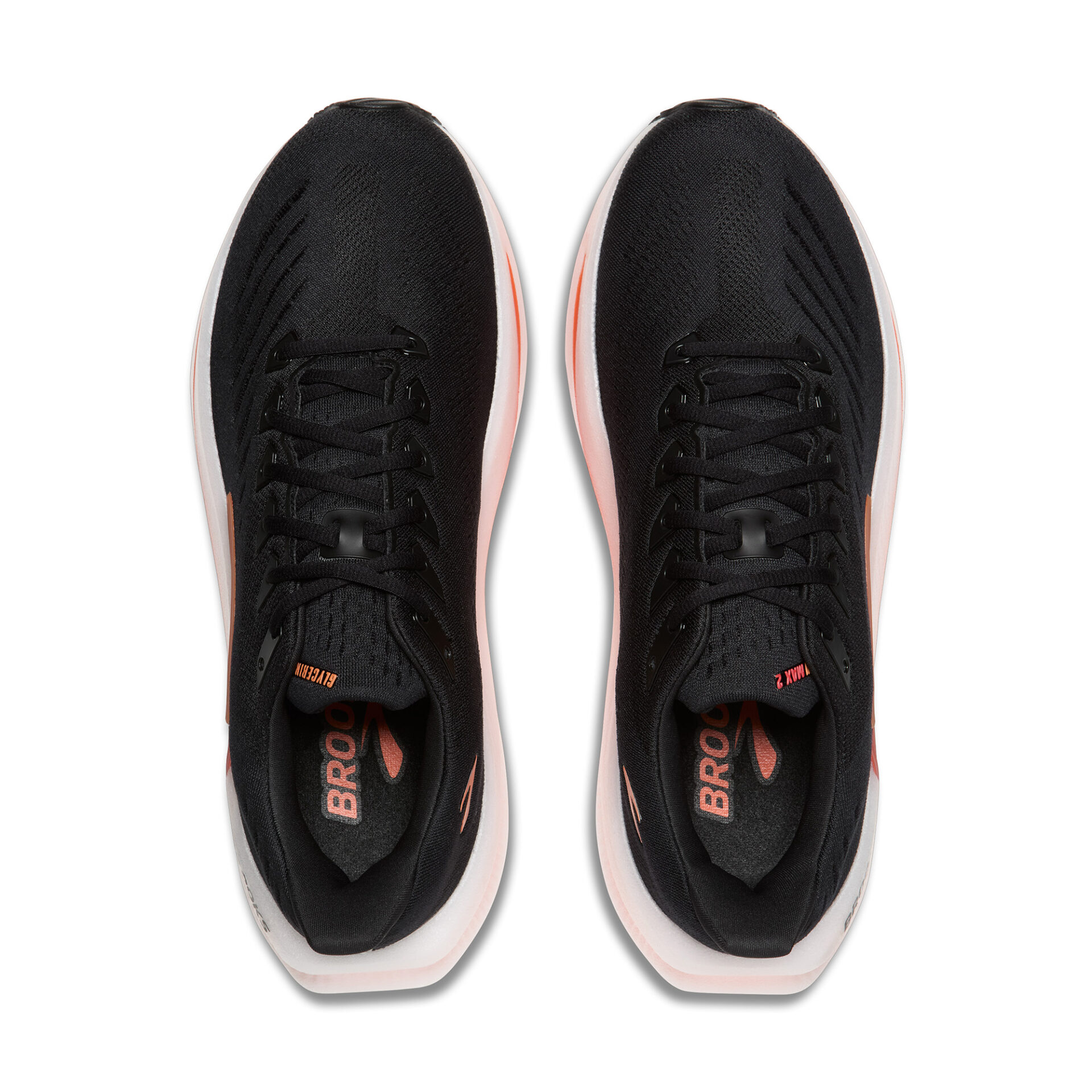 Brooks Men's Glycerin Max 2 - Black/Tigerlilly/Orange - Image 5