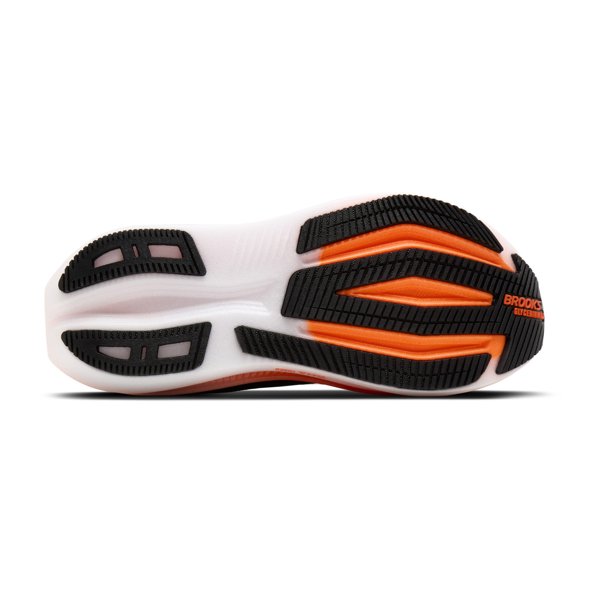 Brooks Men's Glycerin Max 2 - Black/Tigerlilly/Orange - Image 6