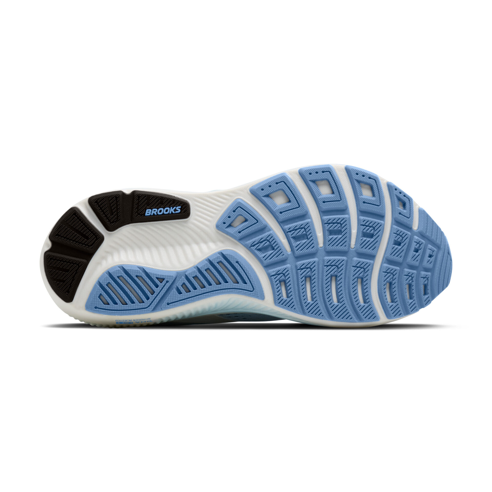 Brooks Men's Ghost 18 - White/Black/Open Air - Image 6