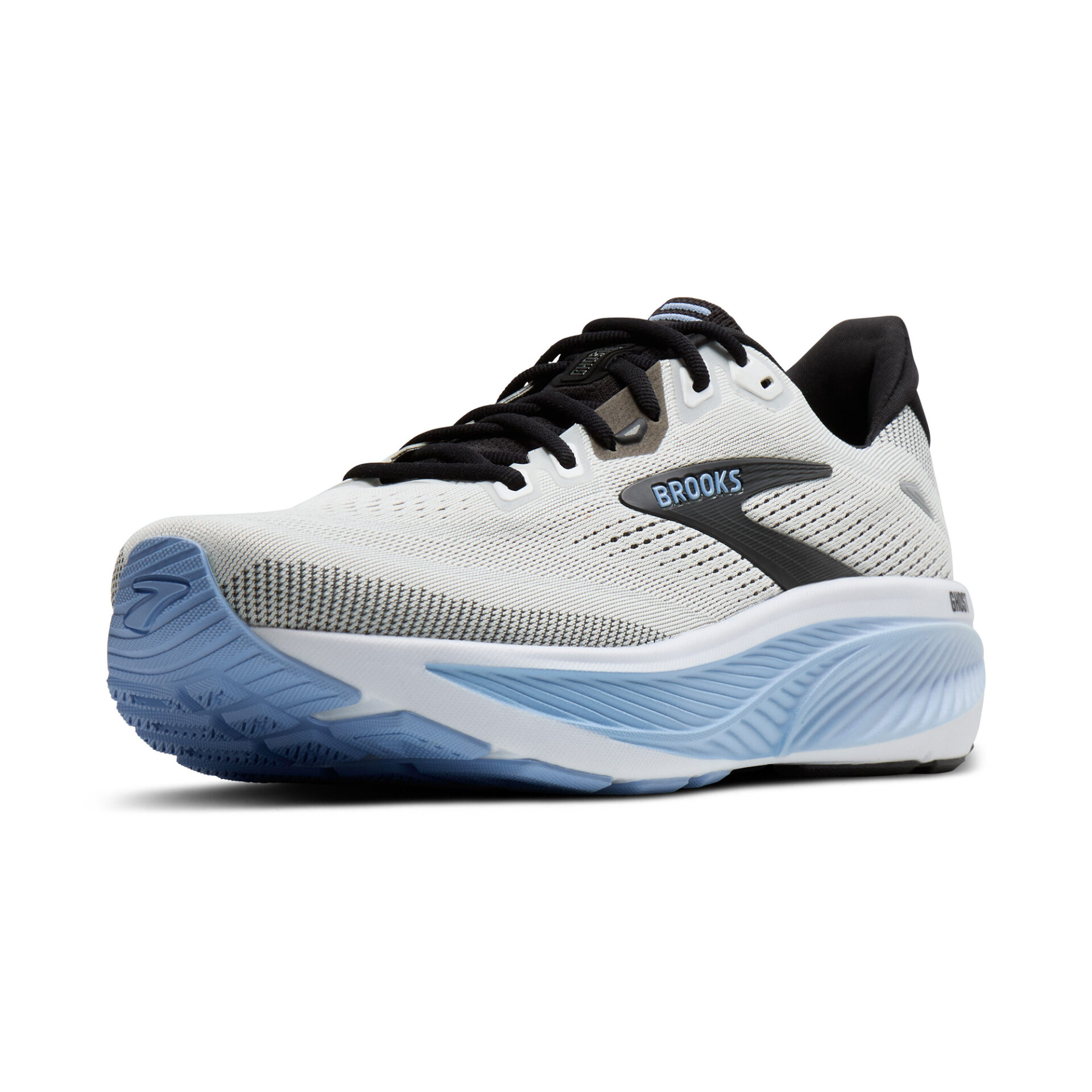 Brooks Men's Ghost 18 (Wide 2E) - White/Black/Open Air - Image 4