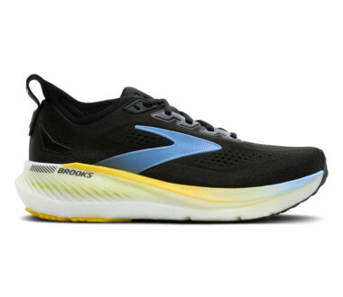 Brooks Men's Glycerin GTS 23 - Black/Cyber Yellow/Nightlife