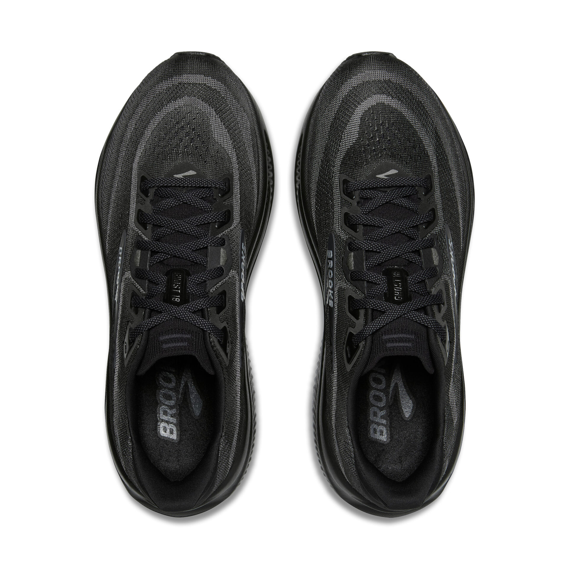 Brooks Women's Ghost 18 (Wide D) - Black/Black/Ebony - Image 5