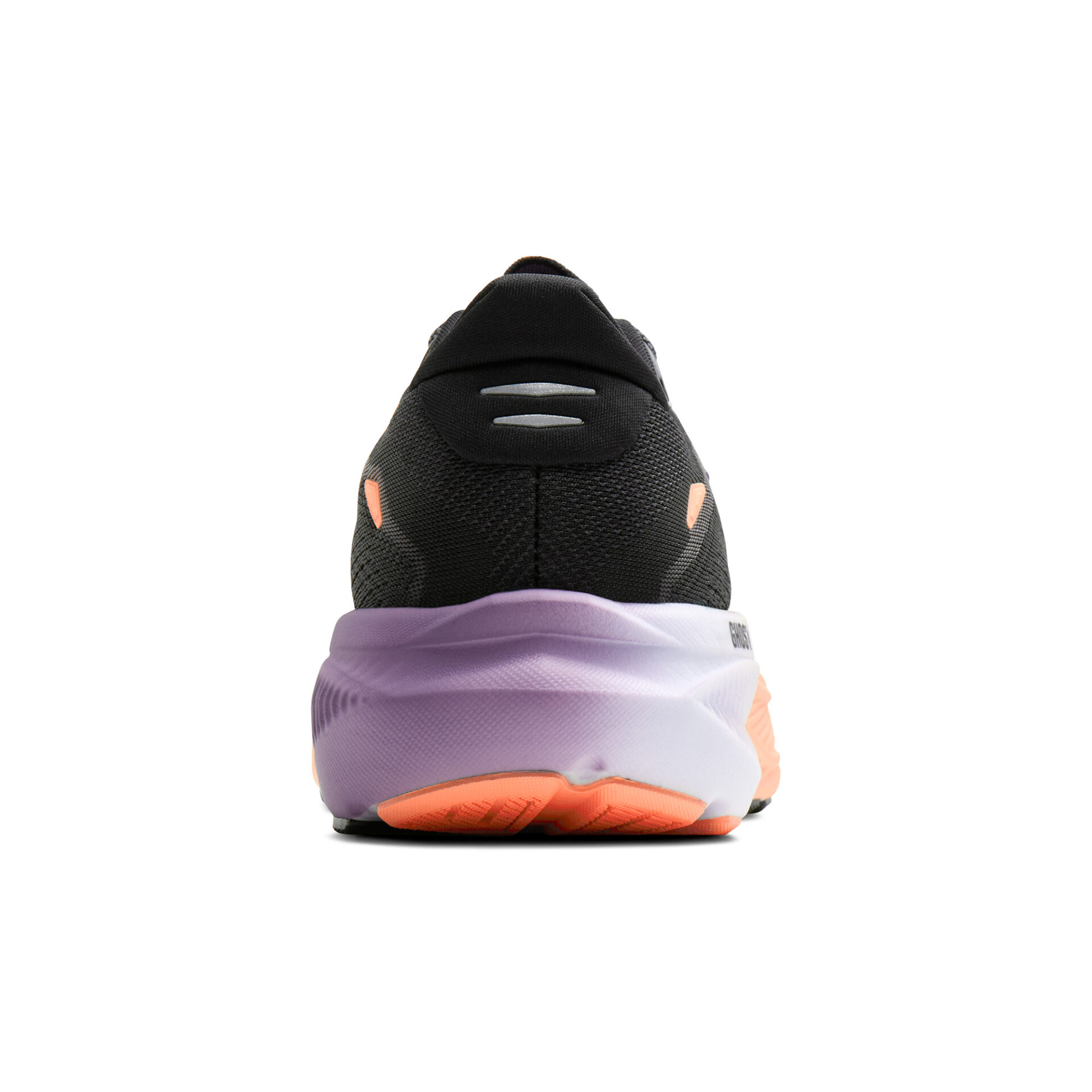 Brooks Women's Ghost 18 - Black/Mulled Grape/Peach - Image 7