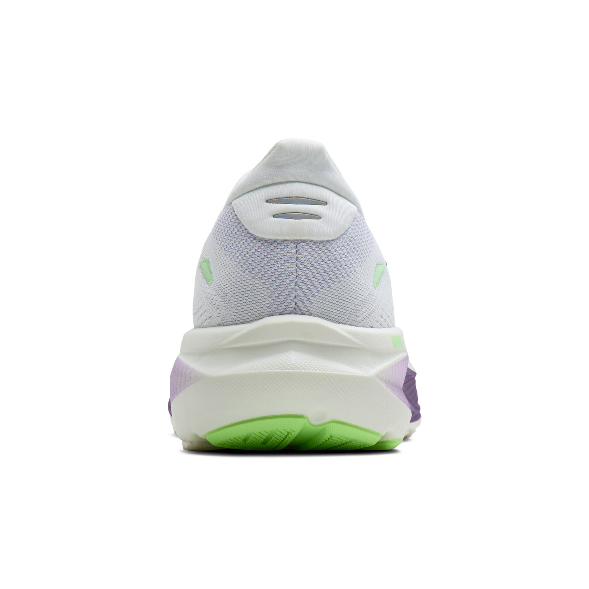Brooks Women's Ghost 18 - White/Purple Hebe/Green - Image 7