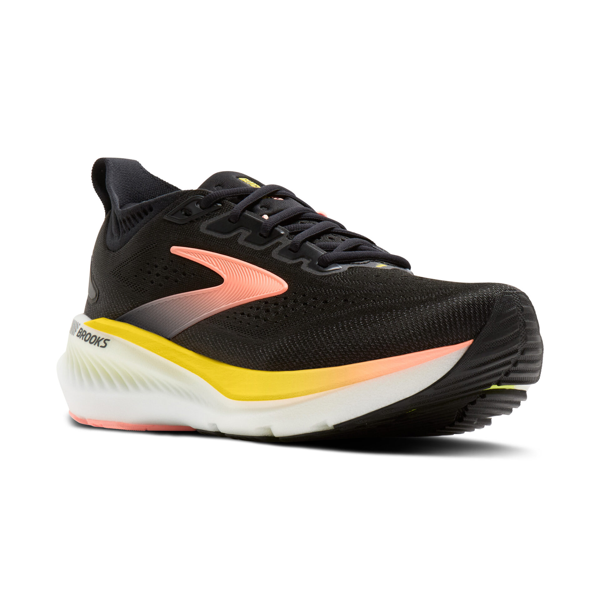 Brooks Women's Glycerin GTS 23 - Black/Peach/Nightlife - Image 3