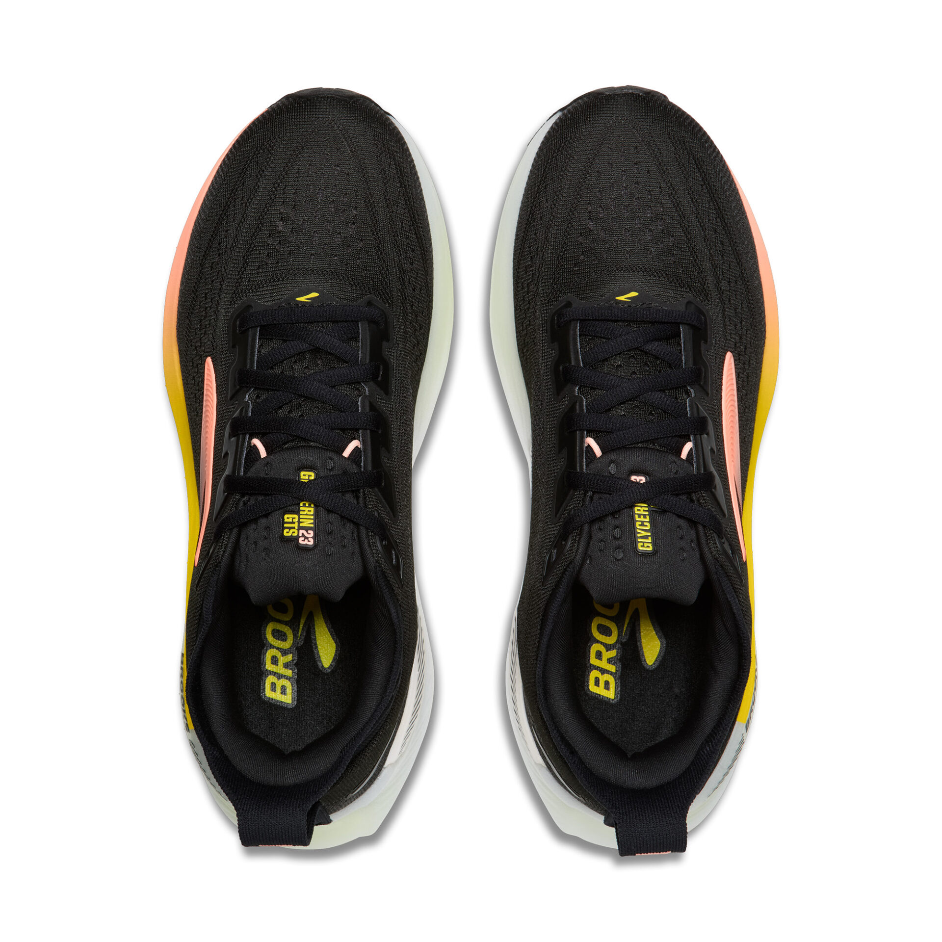 Brooks Women's Glycerin GTS 23 - Black/Peach/Nightlife - Image 5