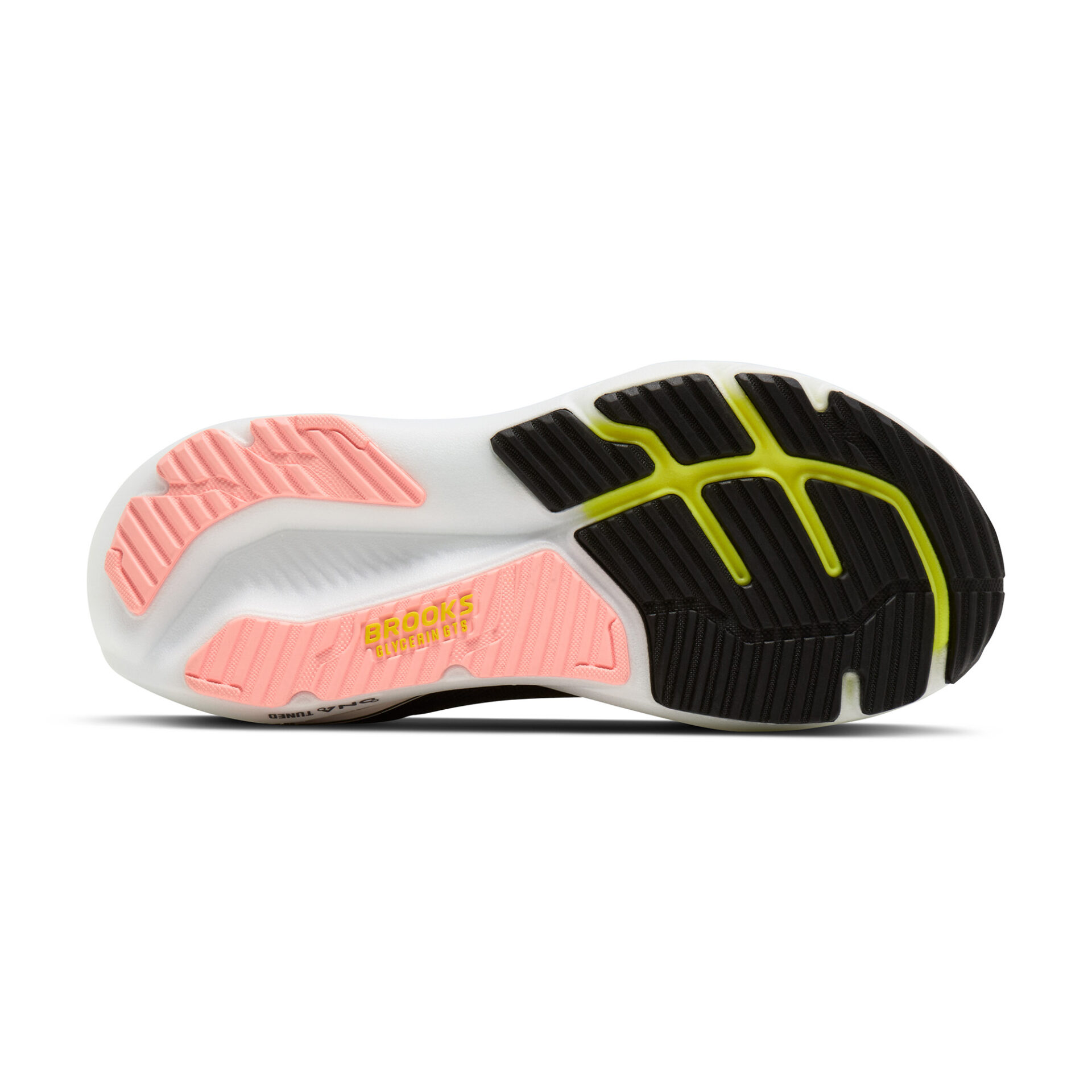 Brooks Women's Glycerin GTS 23 - Black/Peach/Nightlife - Image 6