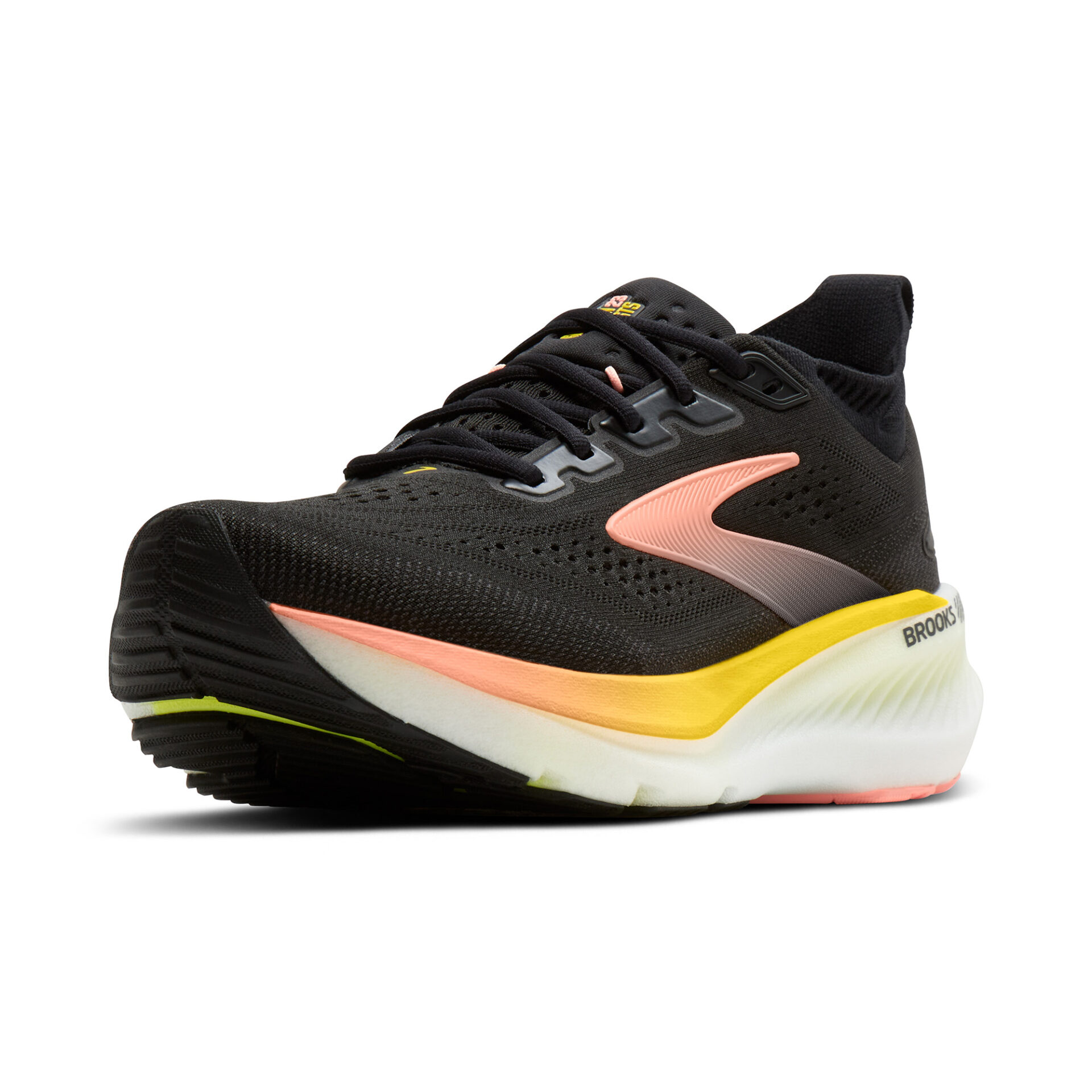 Brooks Women's Glycerin GTS 23 - Black/Peach/Nightlife - Image 4