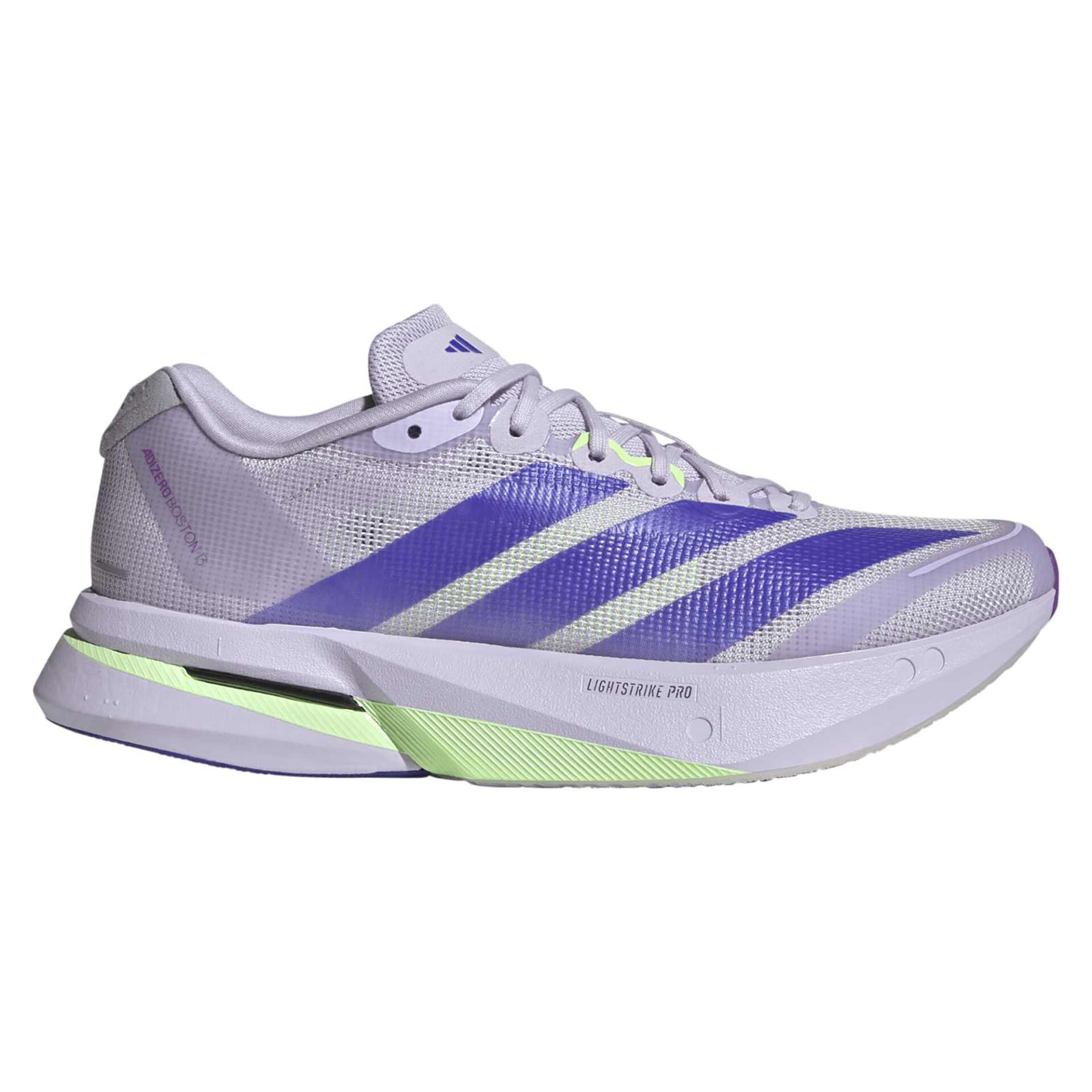 Adidas Women's Adizero Boston 13 - Purple Tint/Solar Purple/Green Spark