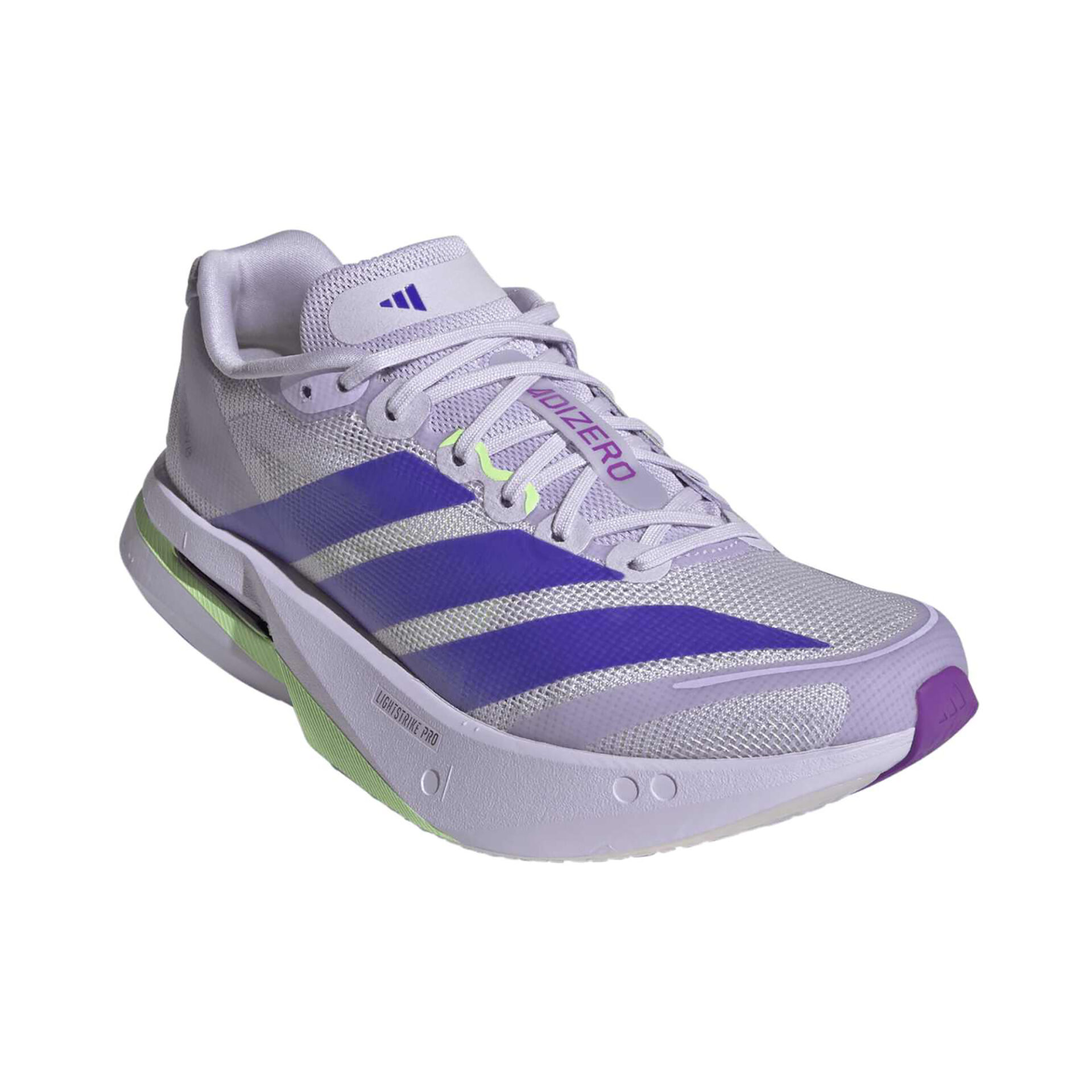 Adidas Women's Adizero Boston 13 - Purple Tint/Solar Purple/Green Spark - Image 3
