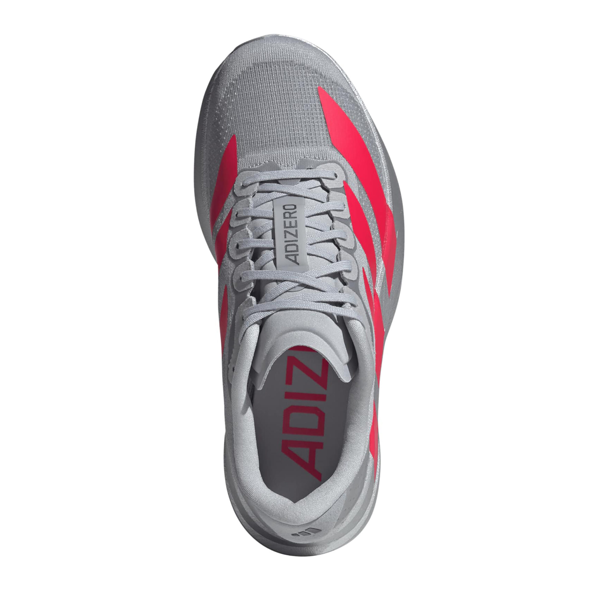Adidas Women's Adizero Evo SL Woven - Silver Metallic/Lucid Red/Iron Metallic - Image 5