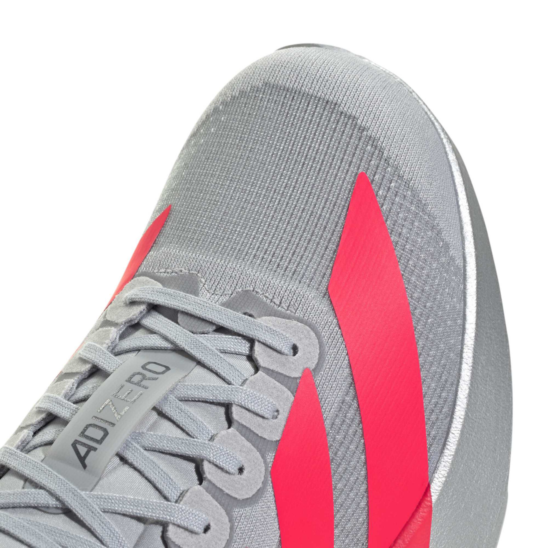 Adidas Women's Adizero Evo SL Woven - Silver Metallic/Lucid Red/Iron Metallic - Image 7