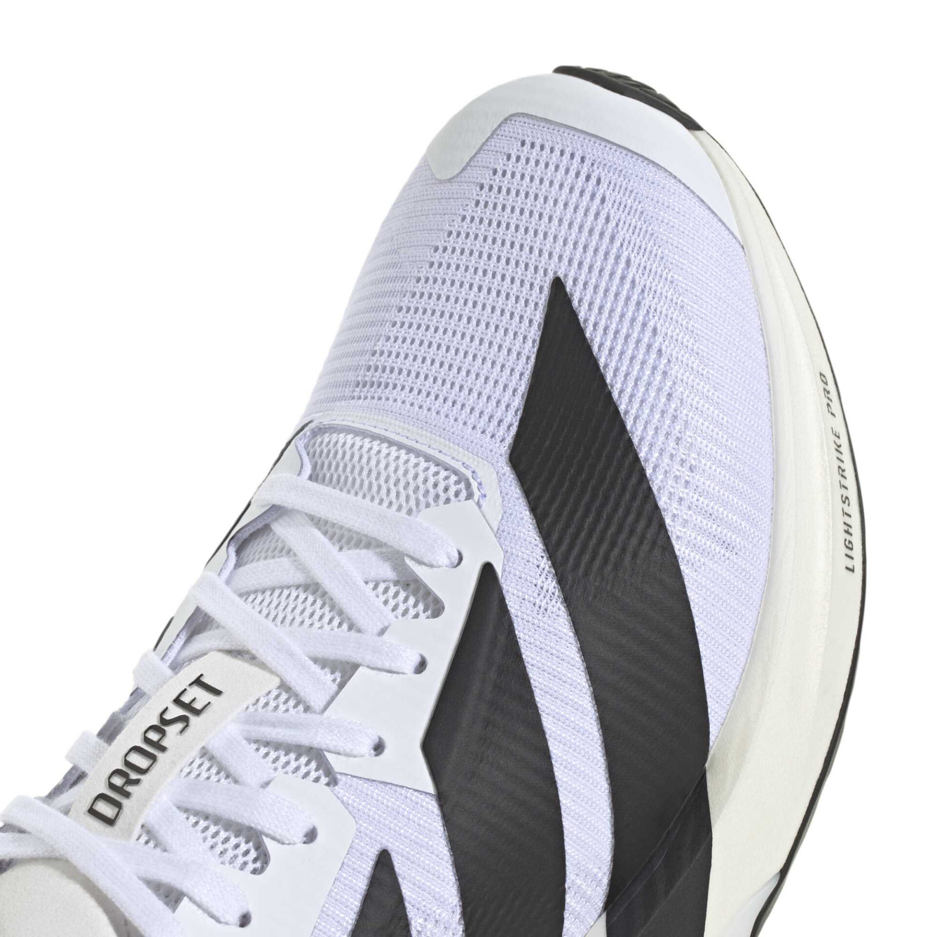 adidas Men's adizero Dropset Pro - Ftwr White/Core Black/Ftwr White - Image 7