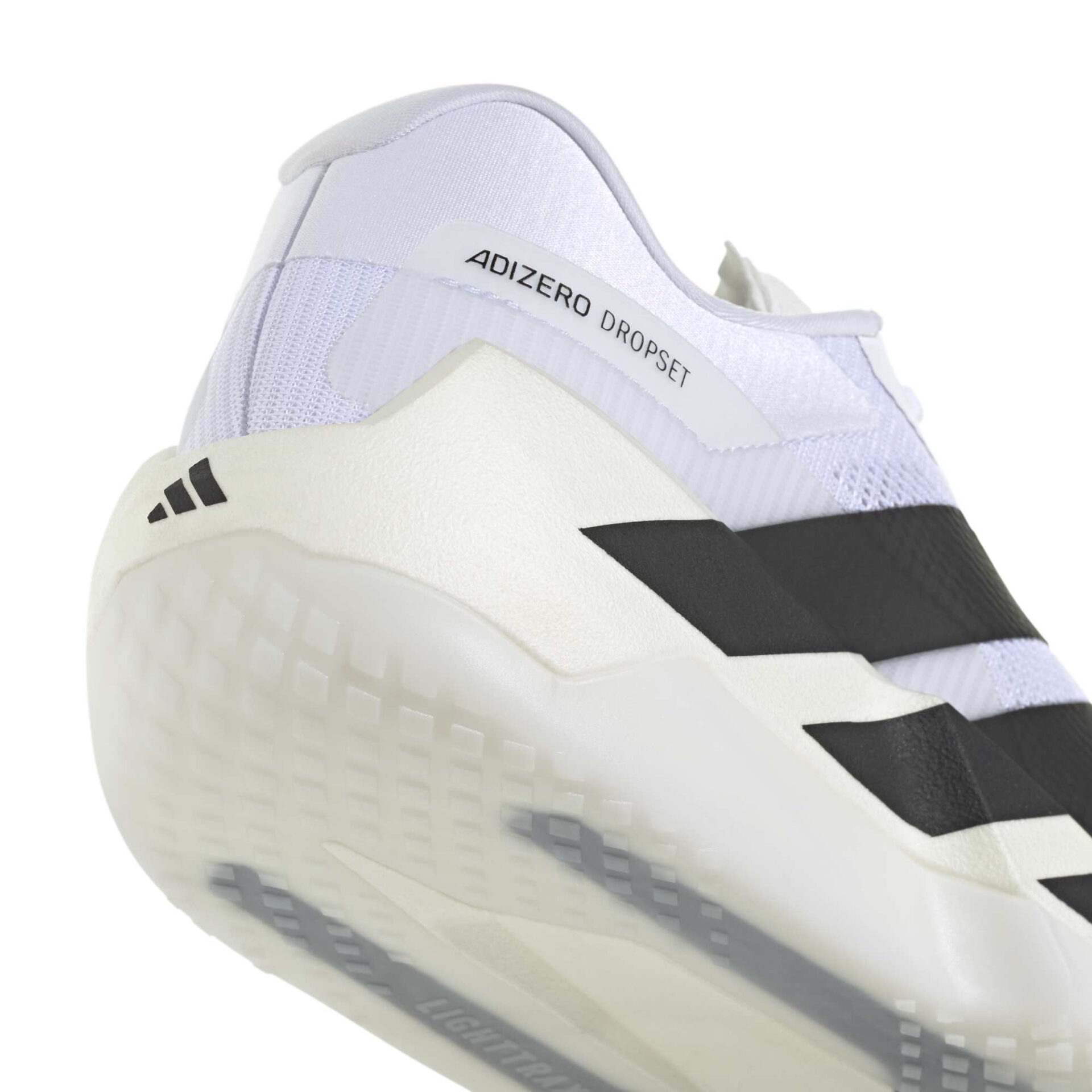 adidas Men's adizero Dropset Pro - Ftwr White/Core Black/Ftwr White - Image 8