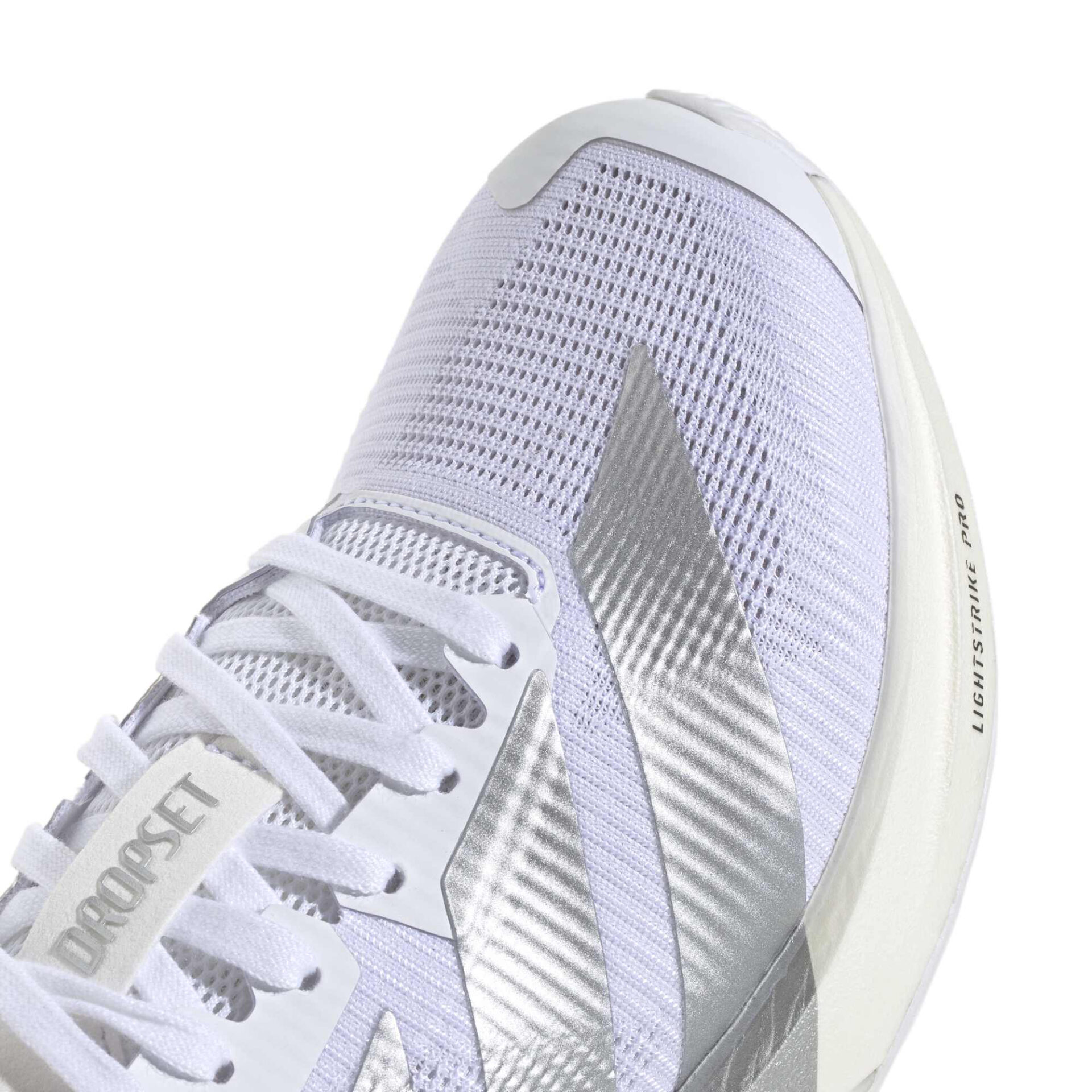 adidas Women's adizero Dropset Pro - Ftwr White/Silver Met./Ftwr White - Image 7