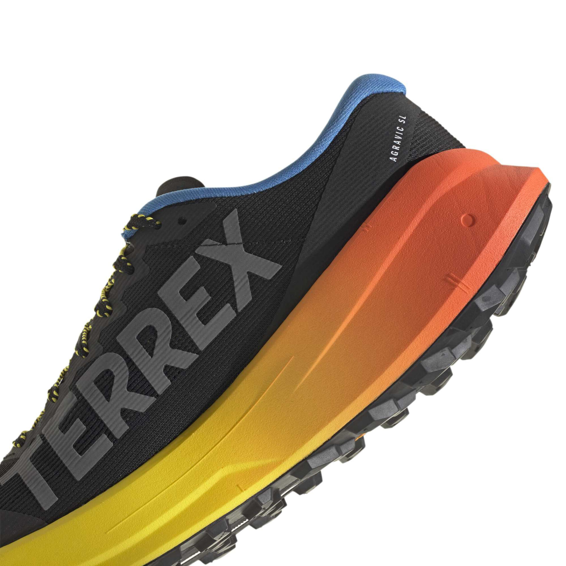 adidas Men's Terrex Agravic SL - Core Black/Grey Three/Semi Impact Orange - Image 8