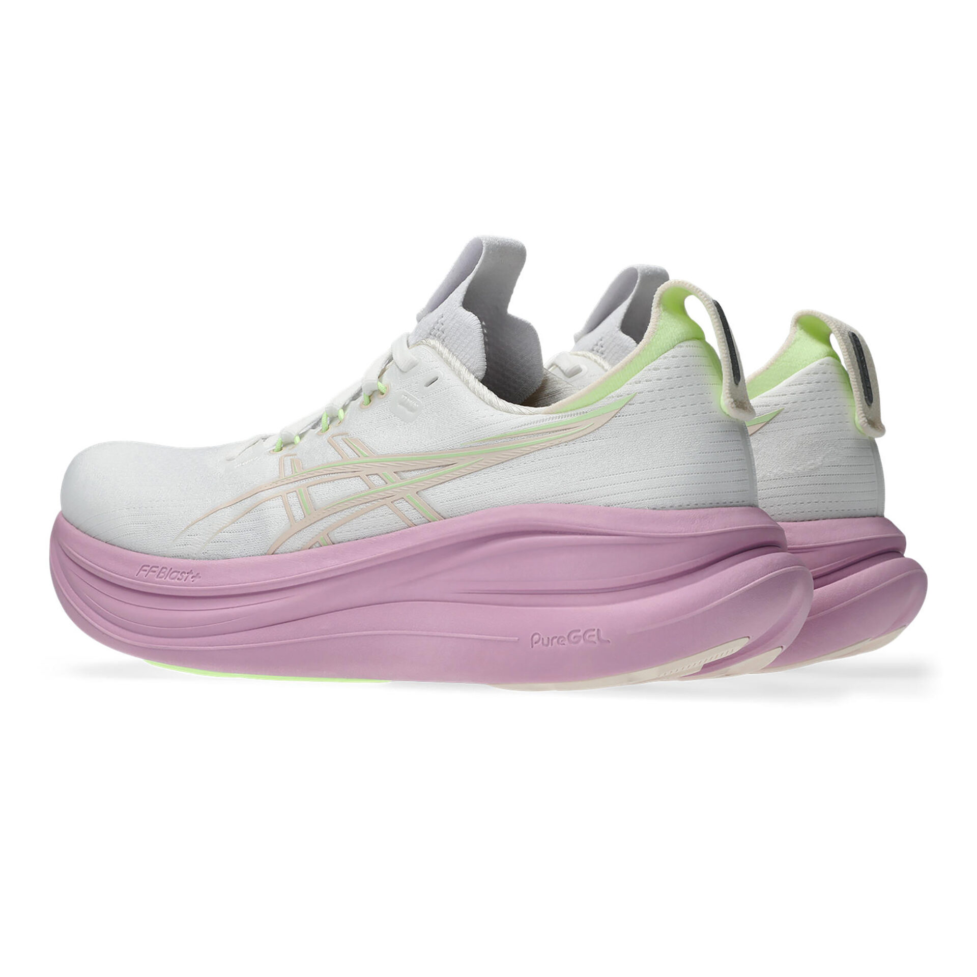 Asics Women's Gel-Nimbus 28 - White/Hazy Lilac - Image 4