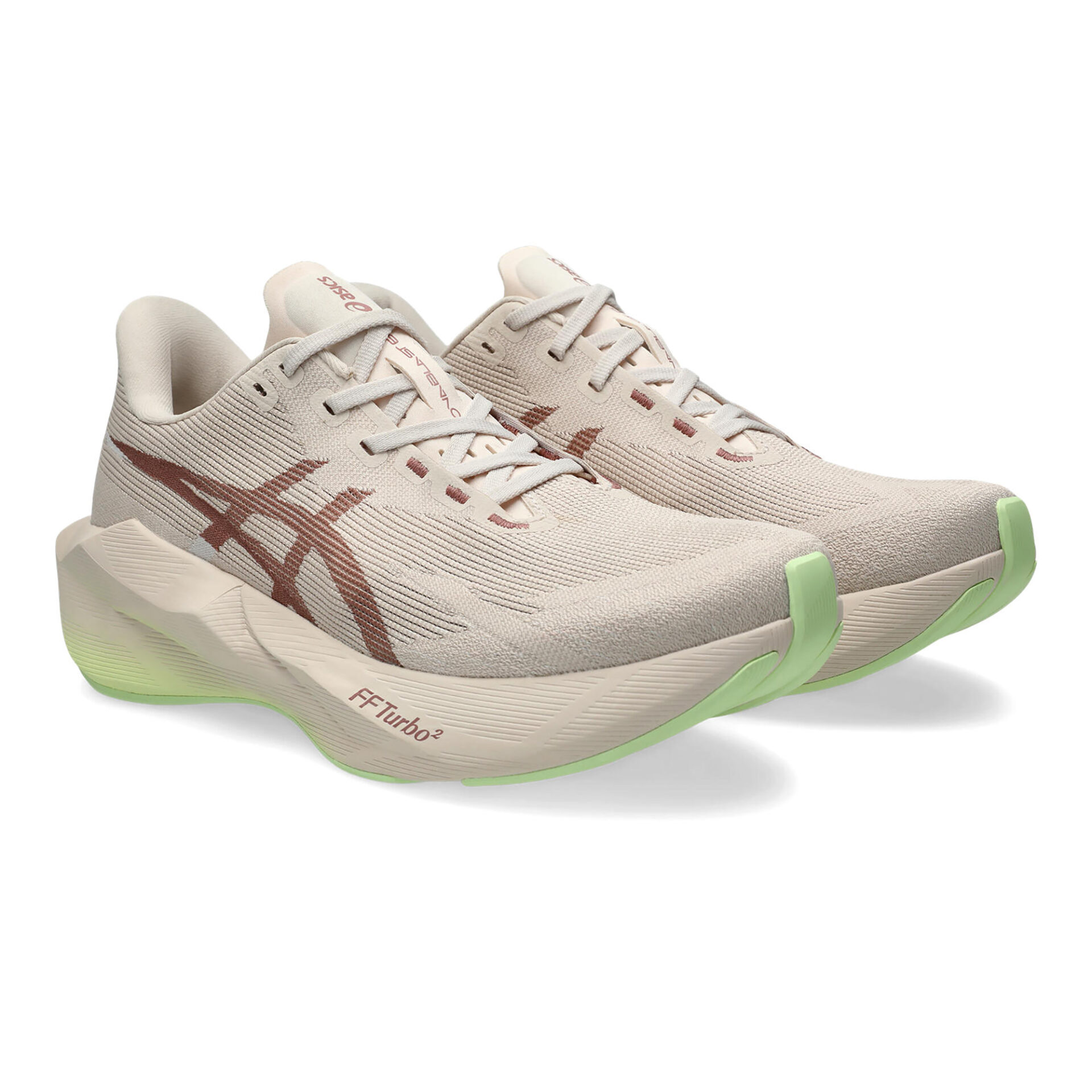 Asics Women's Novablast 6 - Rose Dust/Illuminate Yellow - Image 3
