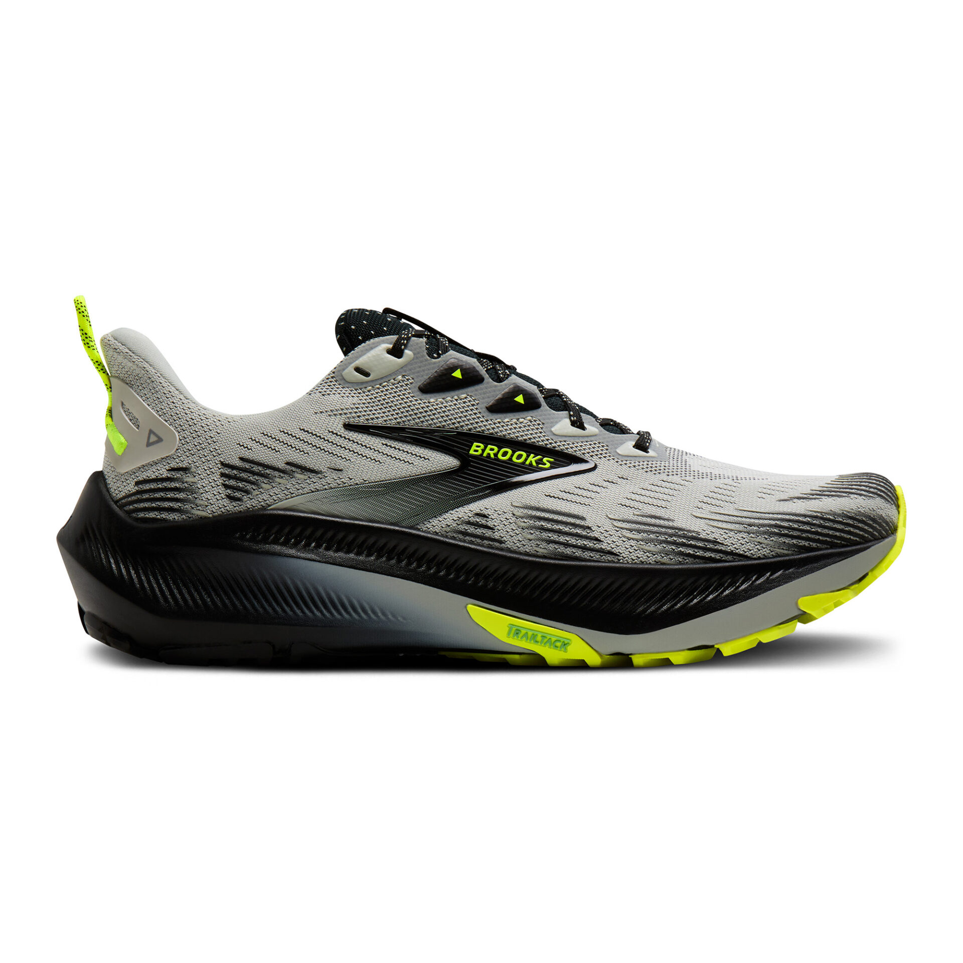 Brooks Men's Ghost Trail - Grey/Black/Nightlife