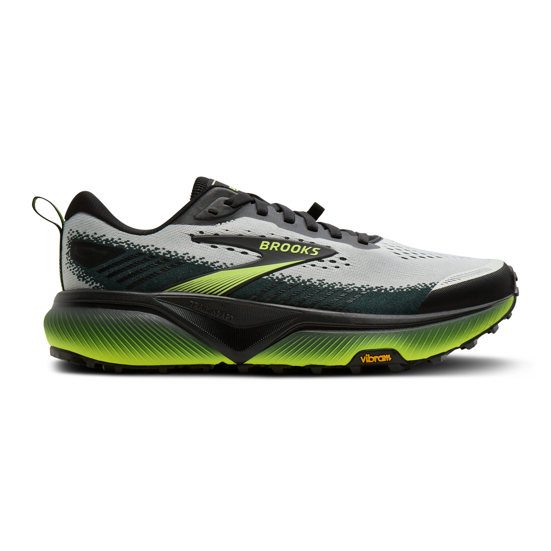 Brooks Men's Cascadia 20 - Grey/Black/Nightlife