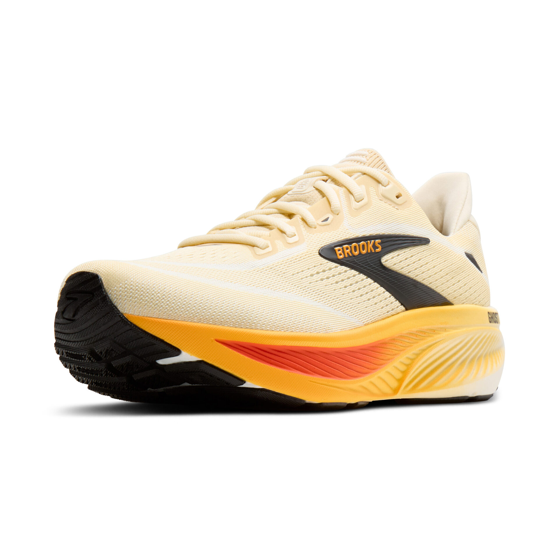 Brooks Men's Ghost 18 - Rutabaga/Tigerlily/Orange - Image 4