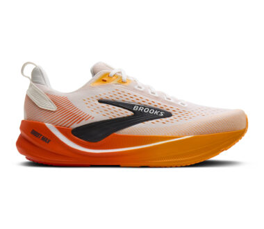 Brooks Men's Ghost Max 4 - White/Orange/Red