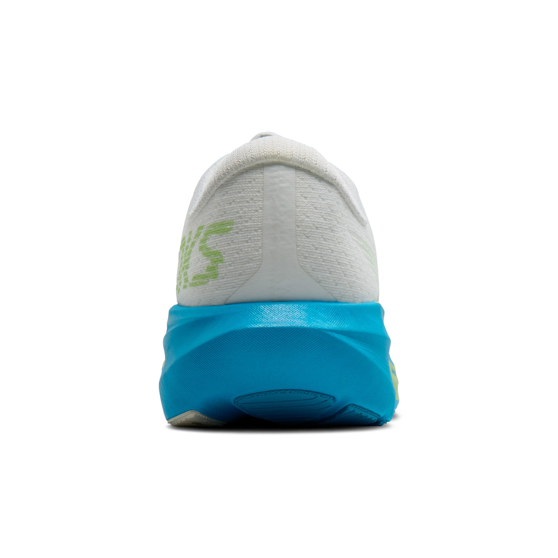 Brooks Men's Ghost Amp - White/Blue/Paradise Green - Image 7
