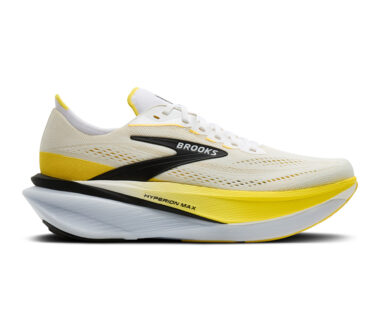 Brooks Men's Hyperion Max 4 - White/Cyber Yellow/Black