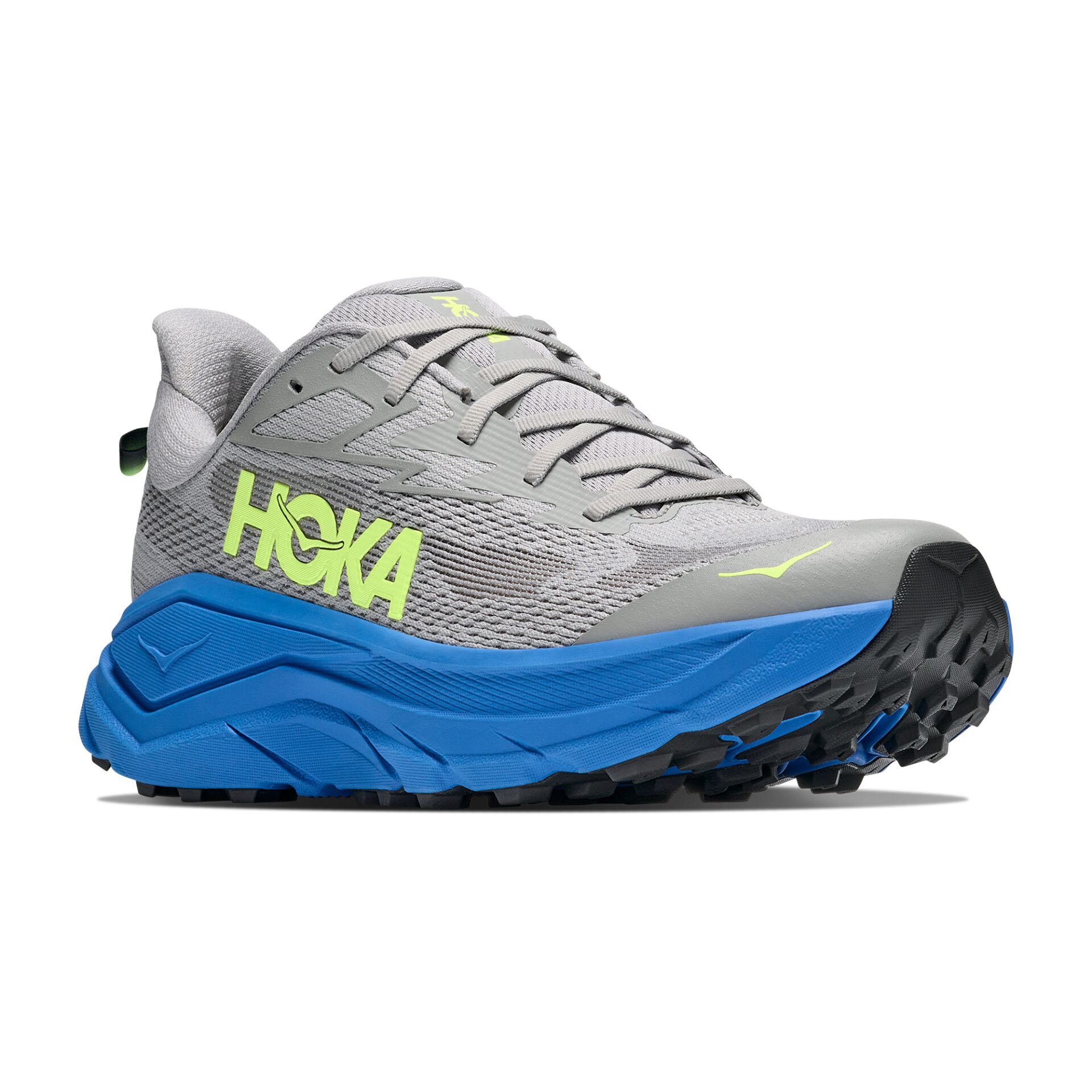 Hoka Men's Challenger 8 - Stardust/Virtual Blue - Image 3