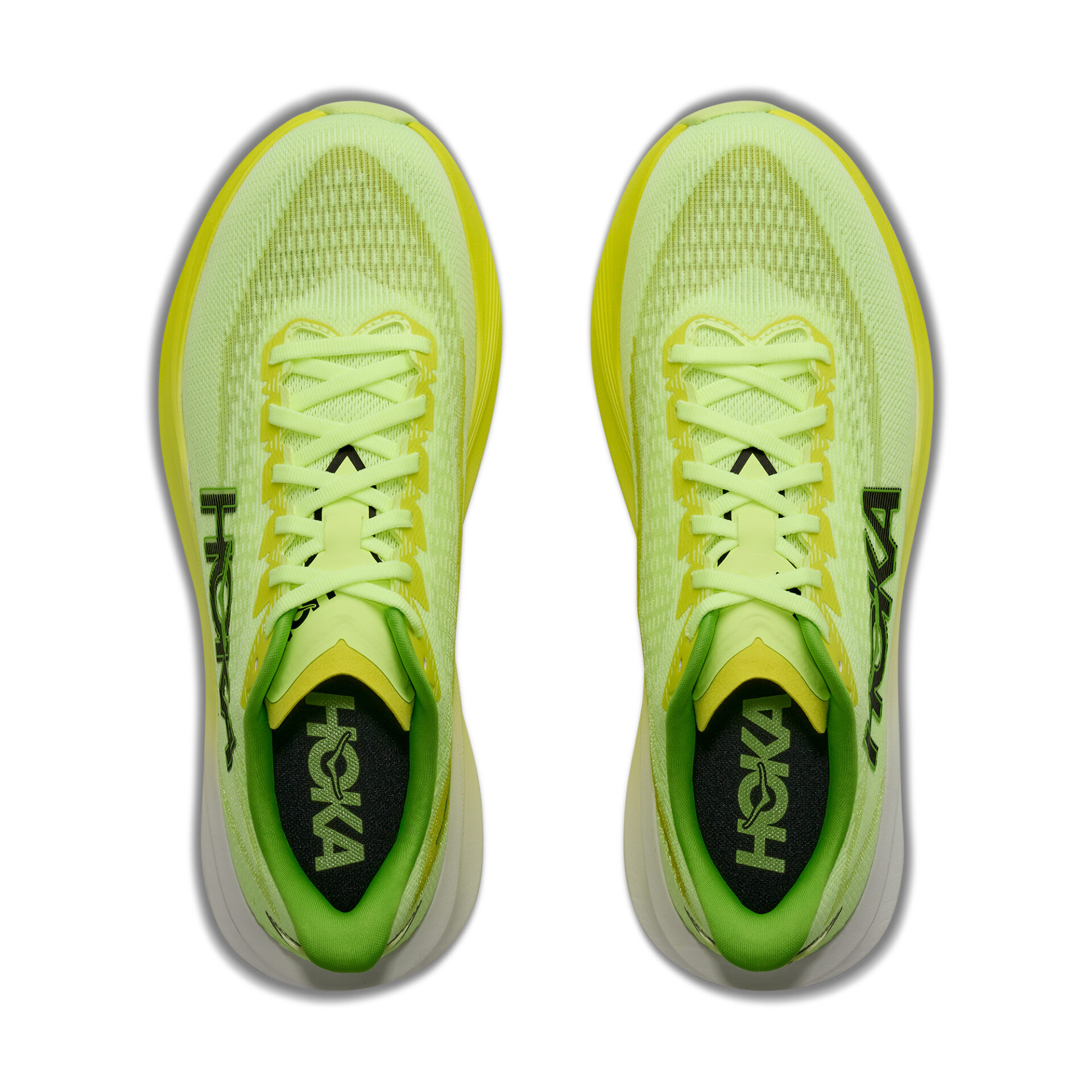 Hoka Men's Mach 7 - Neon Yuzu/Hoka Citrus - Image 6