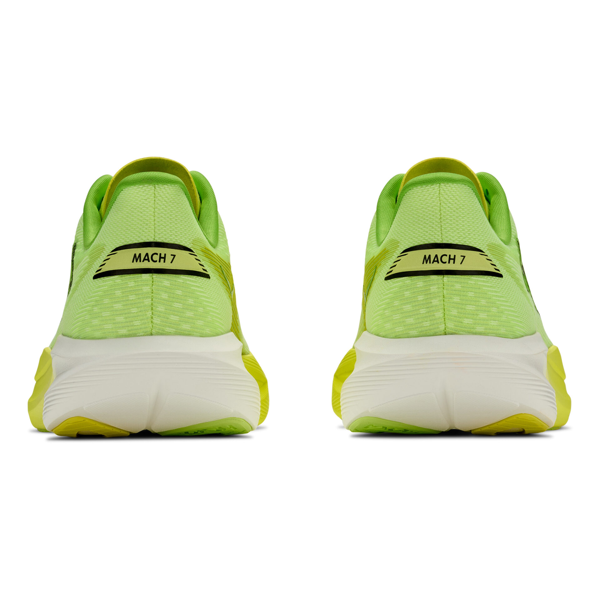 Hoka Men's Mach 7 - Neon Yuzu/Hoka Citrus - Image 8