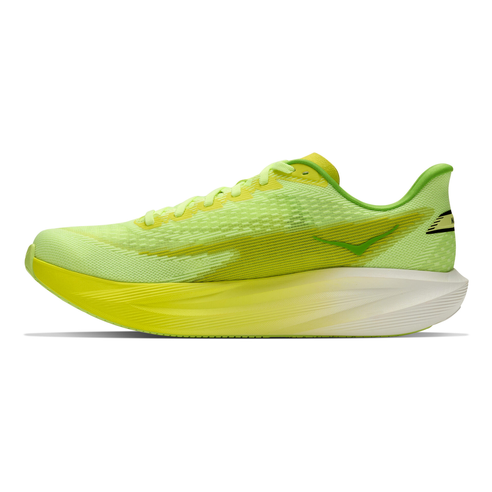 Hoka Men's Mach 7 - Neon Yuzu/Hoka Citrus - Image 2