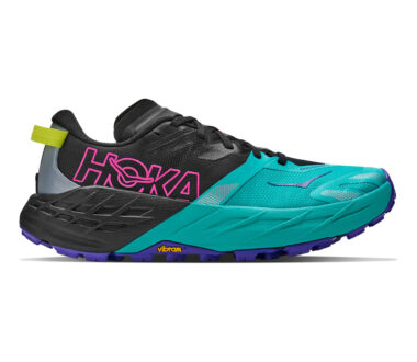 Hoka Women's Speedgoat 7 - Black/Electric Aqua