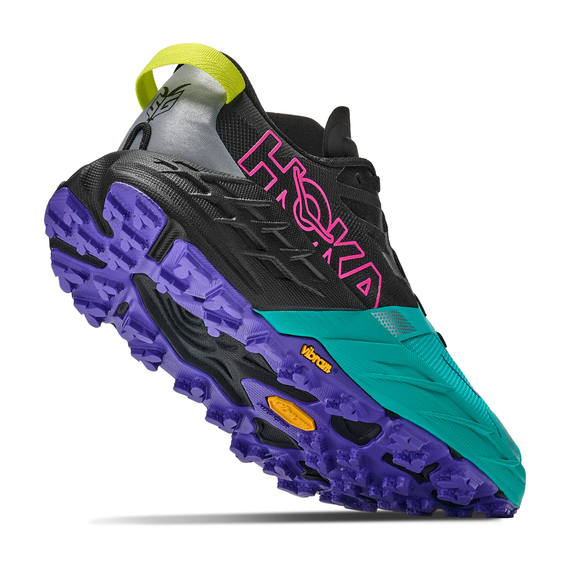 Hoka Women's Speedgoat 7 - Black/Electric Aqua - Image 5
