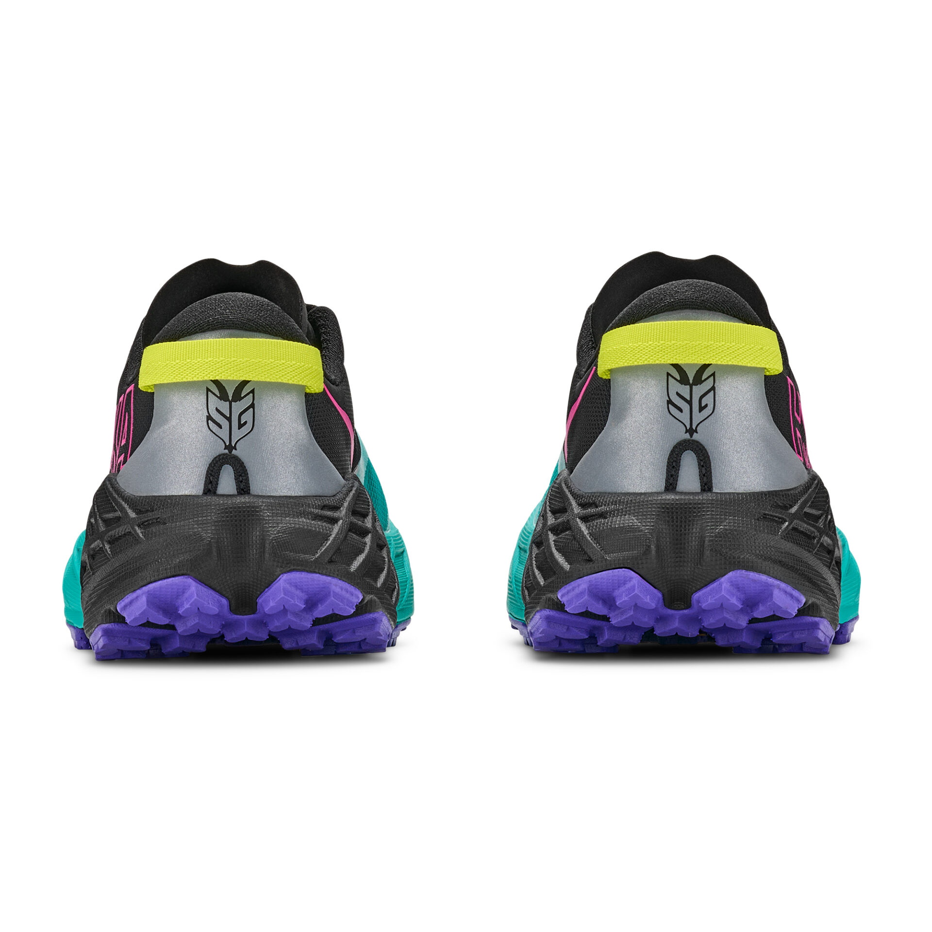 Hoka Women's Speedgoat 7 - Black/Electric Aqua - Image 8