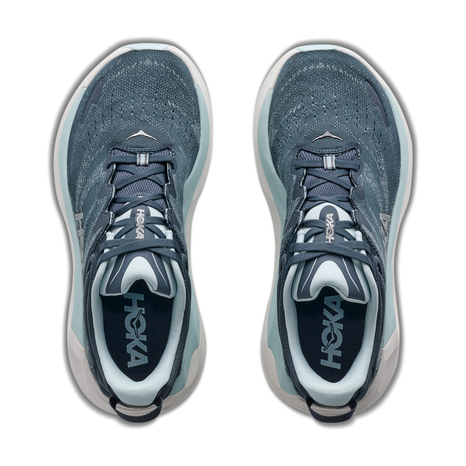 Hoka Women's Gaviota 6 - Faded Navy/Glimmering Blue - Image 6