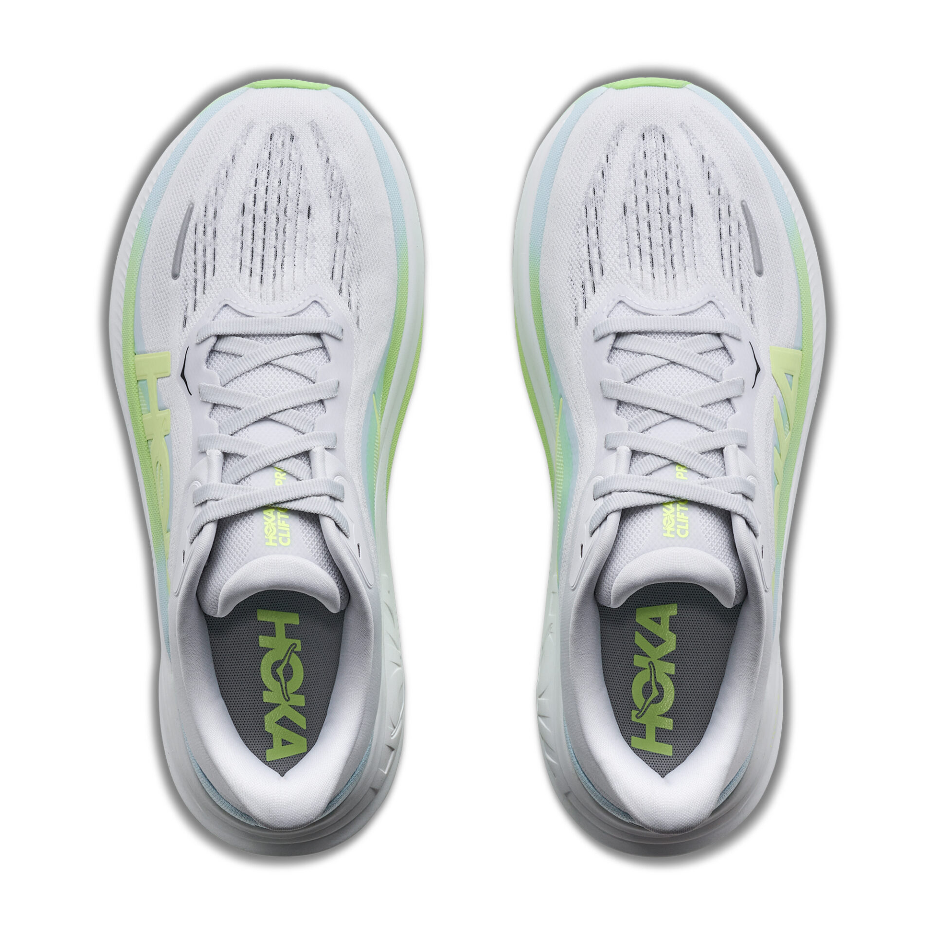 Hoka Women's Clifton Pro - Cosmic Grey/Neon Yuzu - Image 6