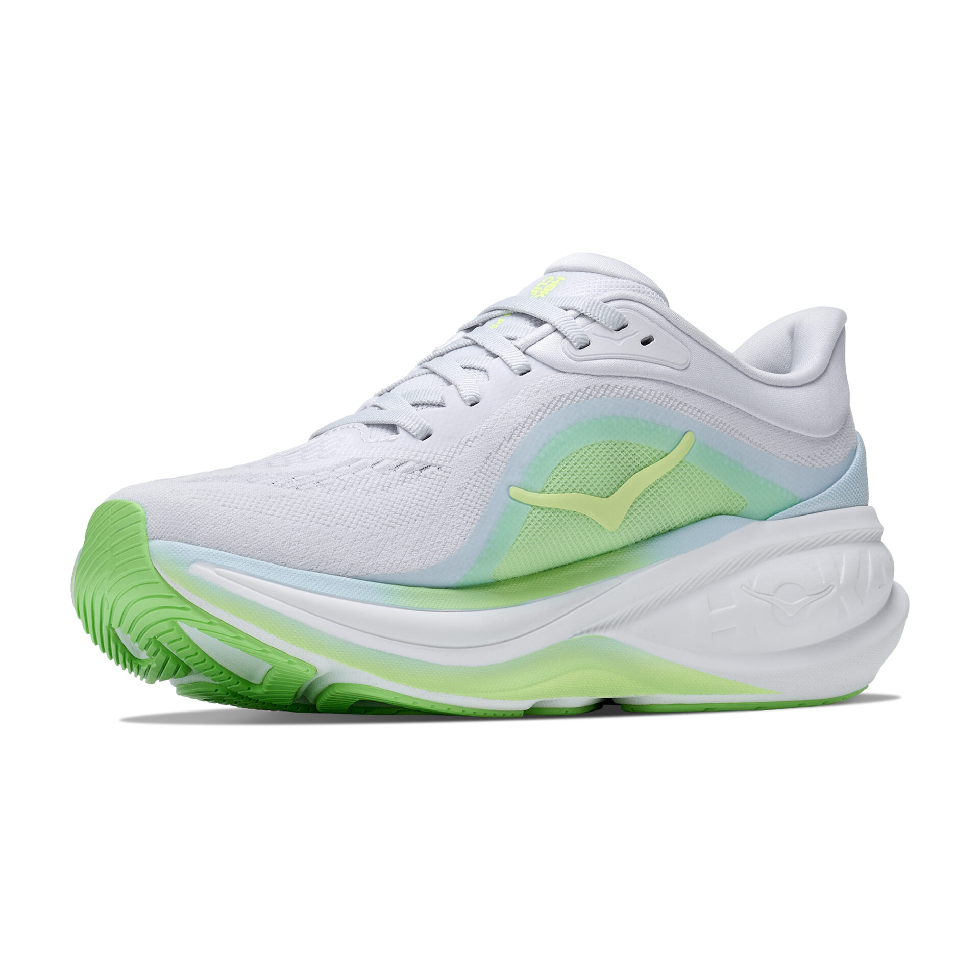 Hoka Women's Clifton Pro - Cosmic Grey/Neon Yuzu - Image 4