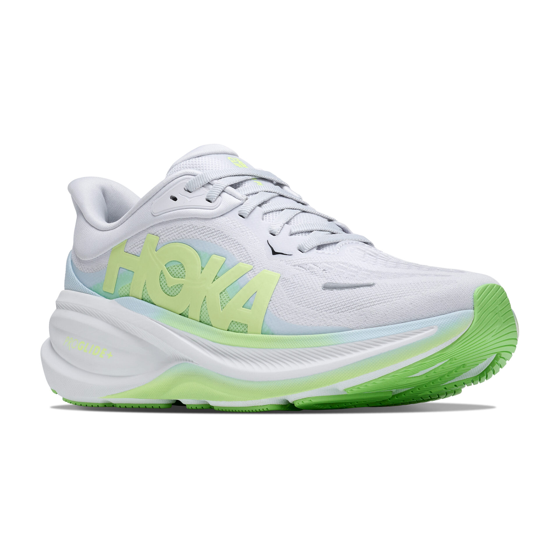 Hoka Women's Clifton Pro - Cosmic Grey/Neon Yuzu - Image 3