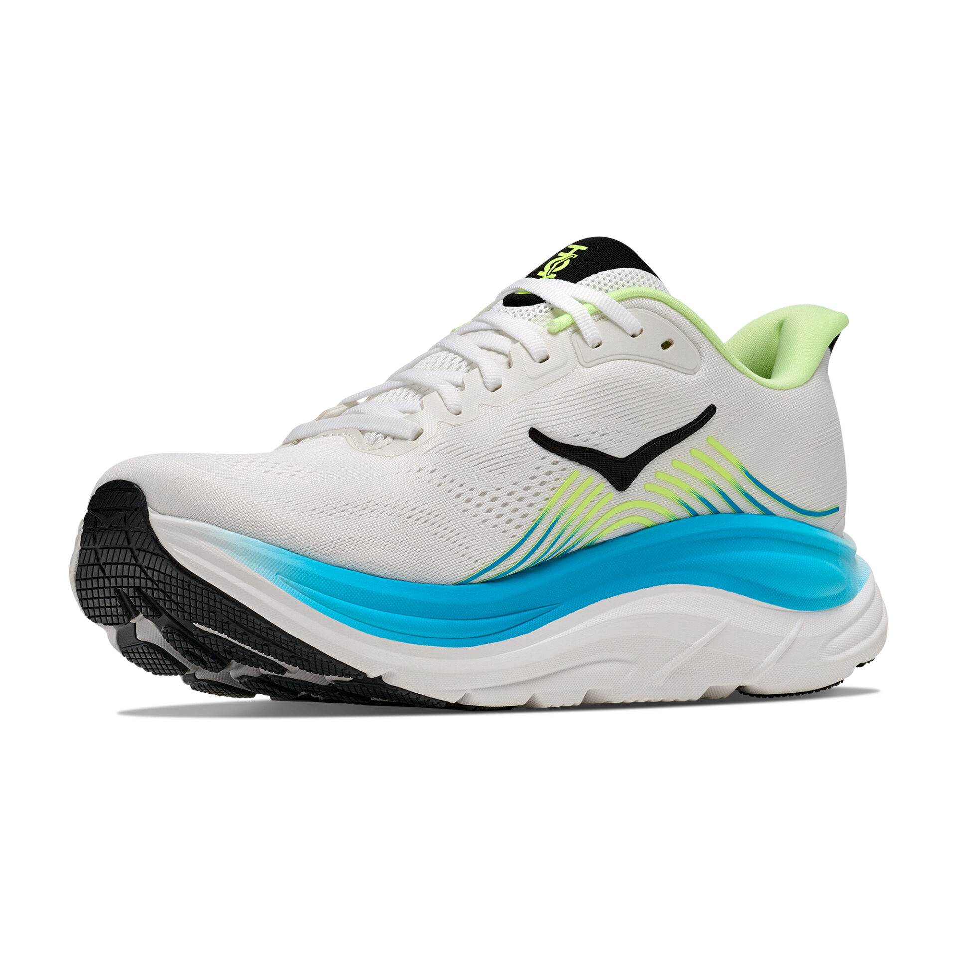 Hoka Men's Clifton 11 - Frost/Black - Image 4