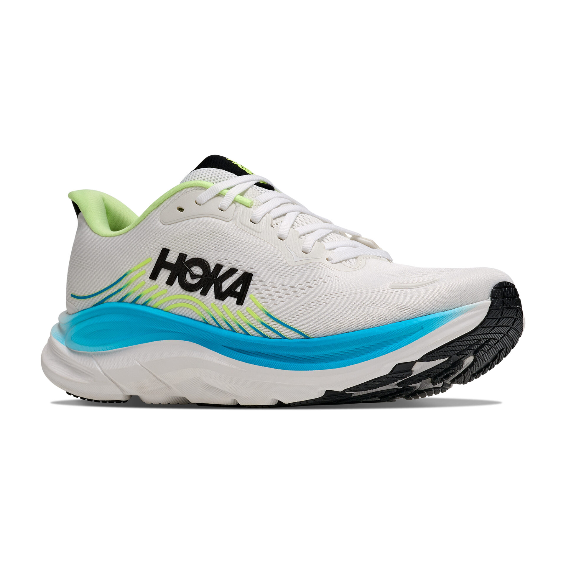 Hoka Men's Clifton 11 - Frost/Black - Image 3