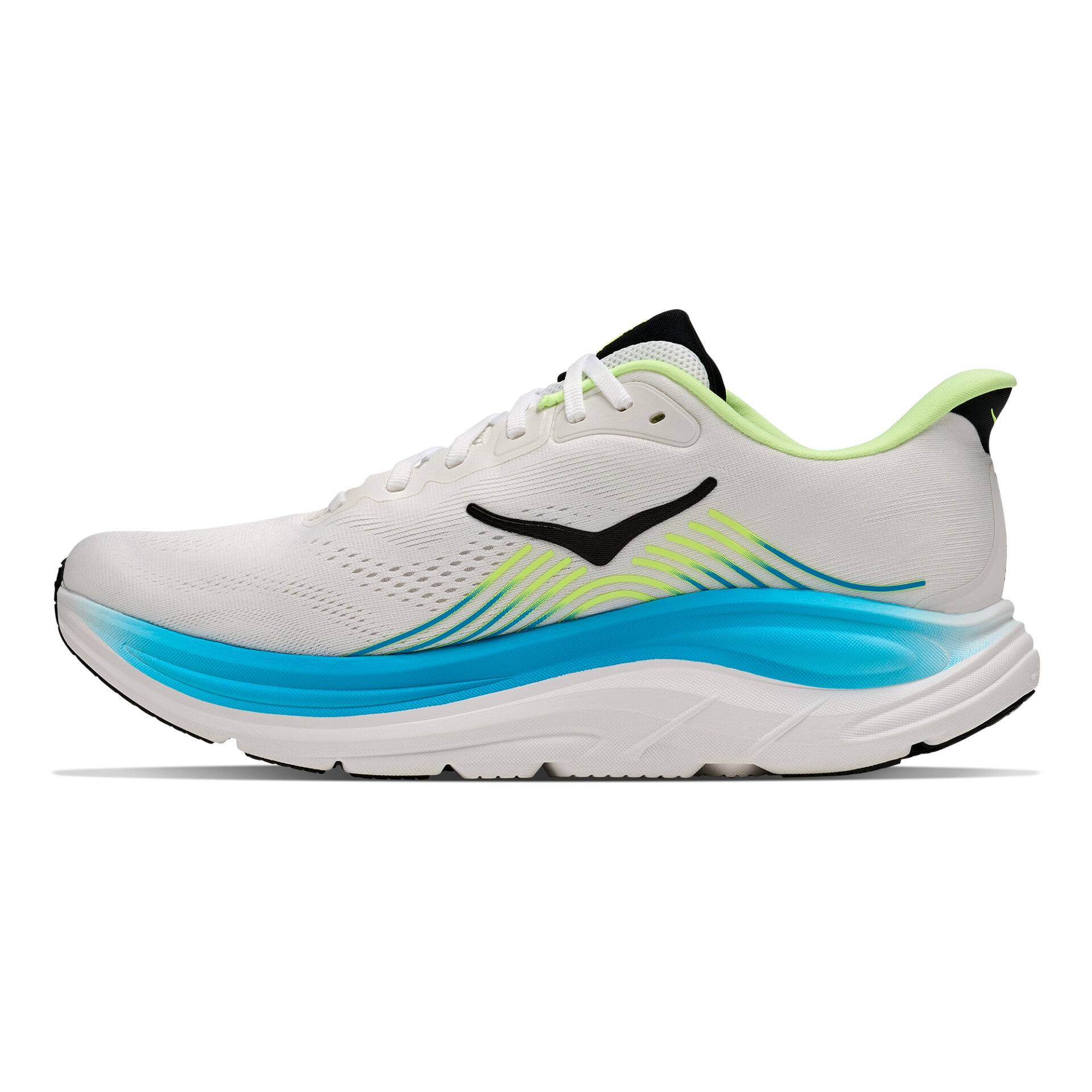 Hoka Men's Clifton 11 - Frost/Black - Image 2