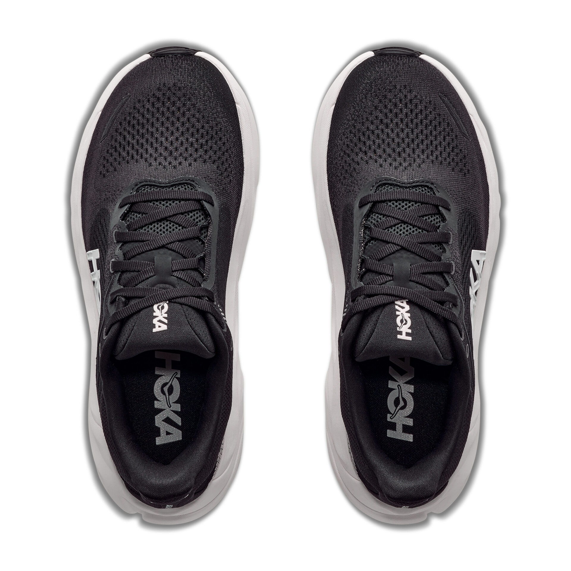 Hoka Men's Arahi 9 (Wide 2E) - Black/White - Image 6