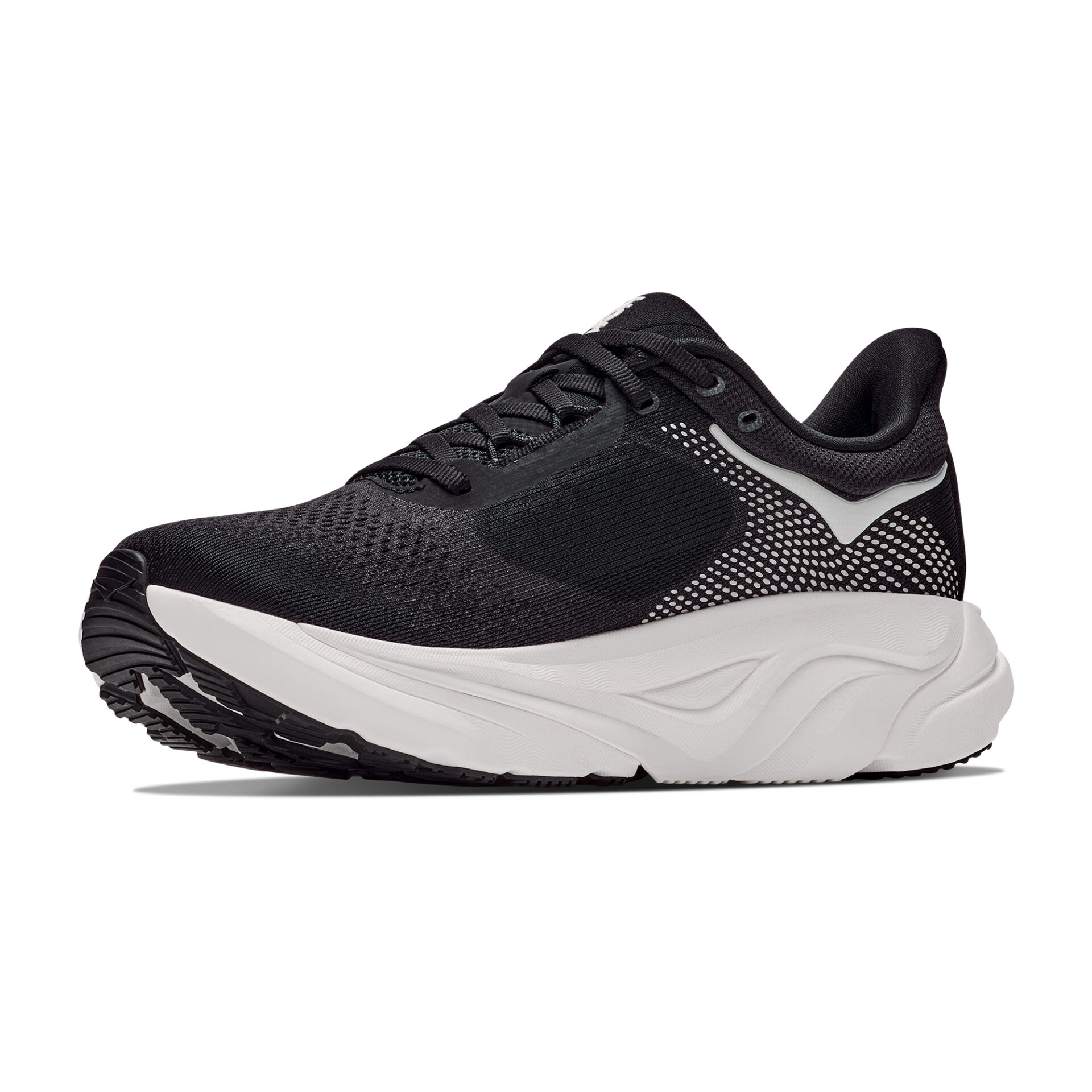 Hoka Men's Arahi 9 (Wide 2E) - Black/White - Image 4