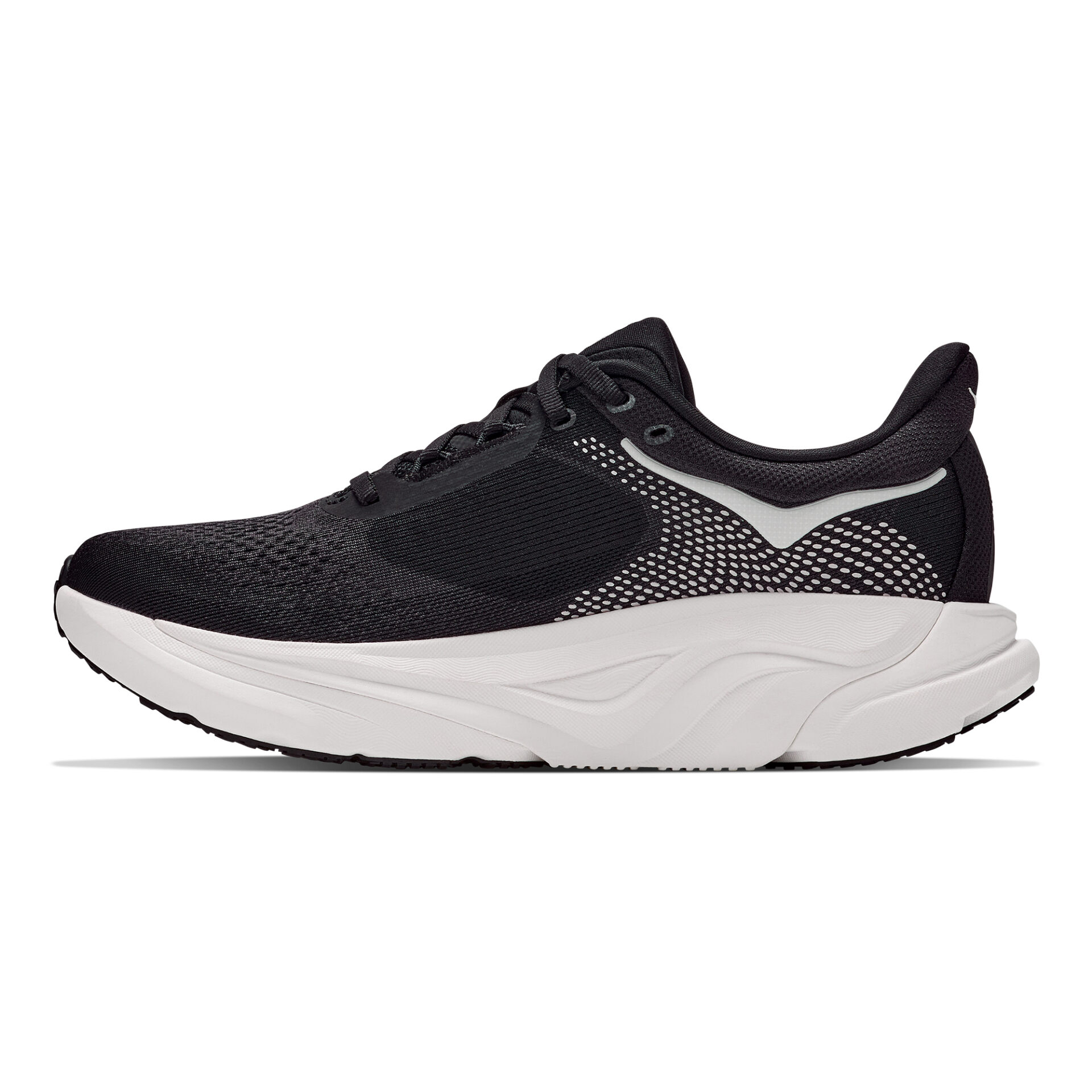 Hoka Men's Arahi 9 (Wide 2E) - Black/White - Image 2