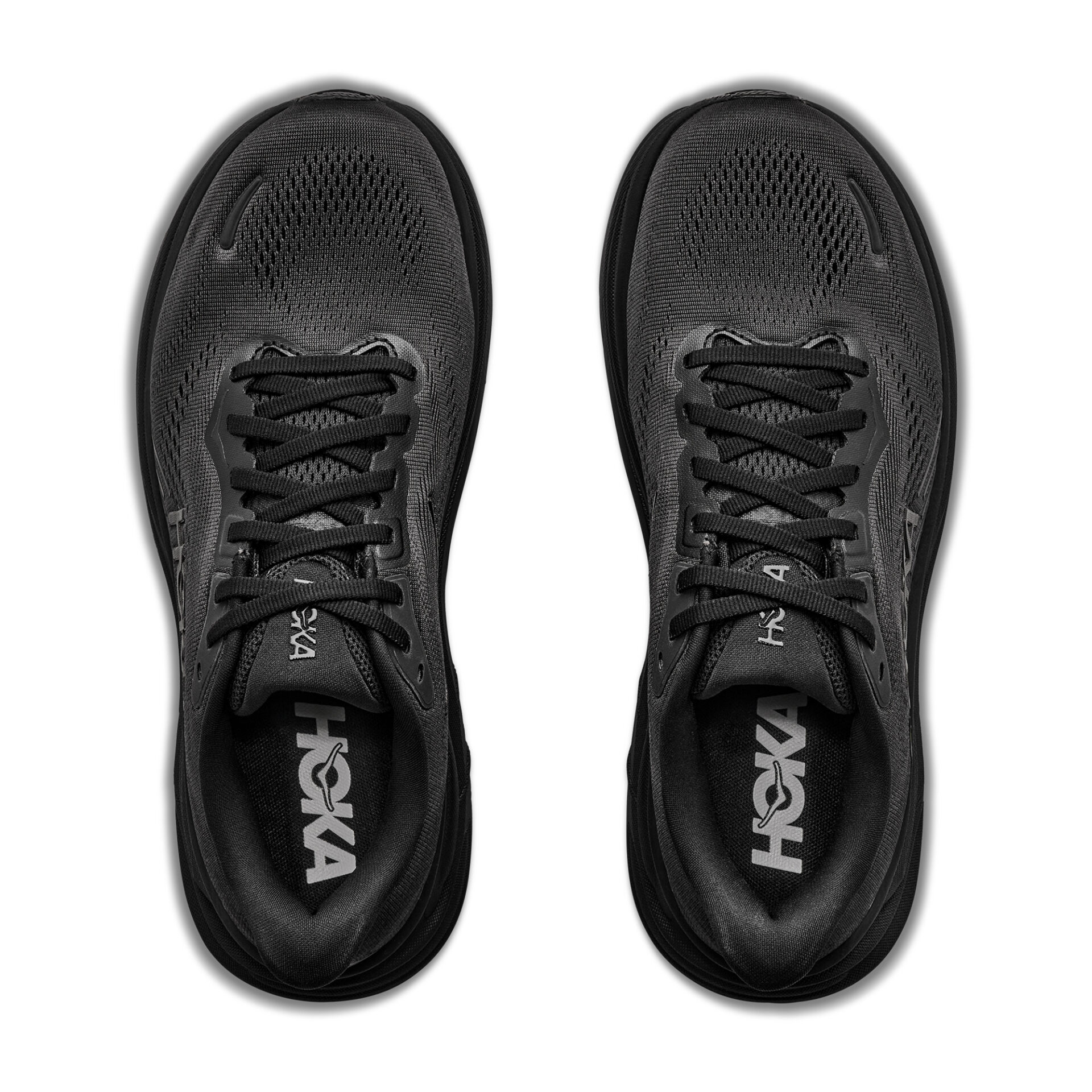 Hoka Men's Clifton 11 (Wide 2E) - Black/Black - Image 6