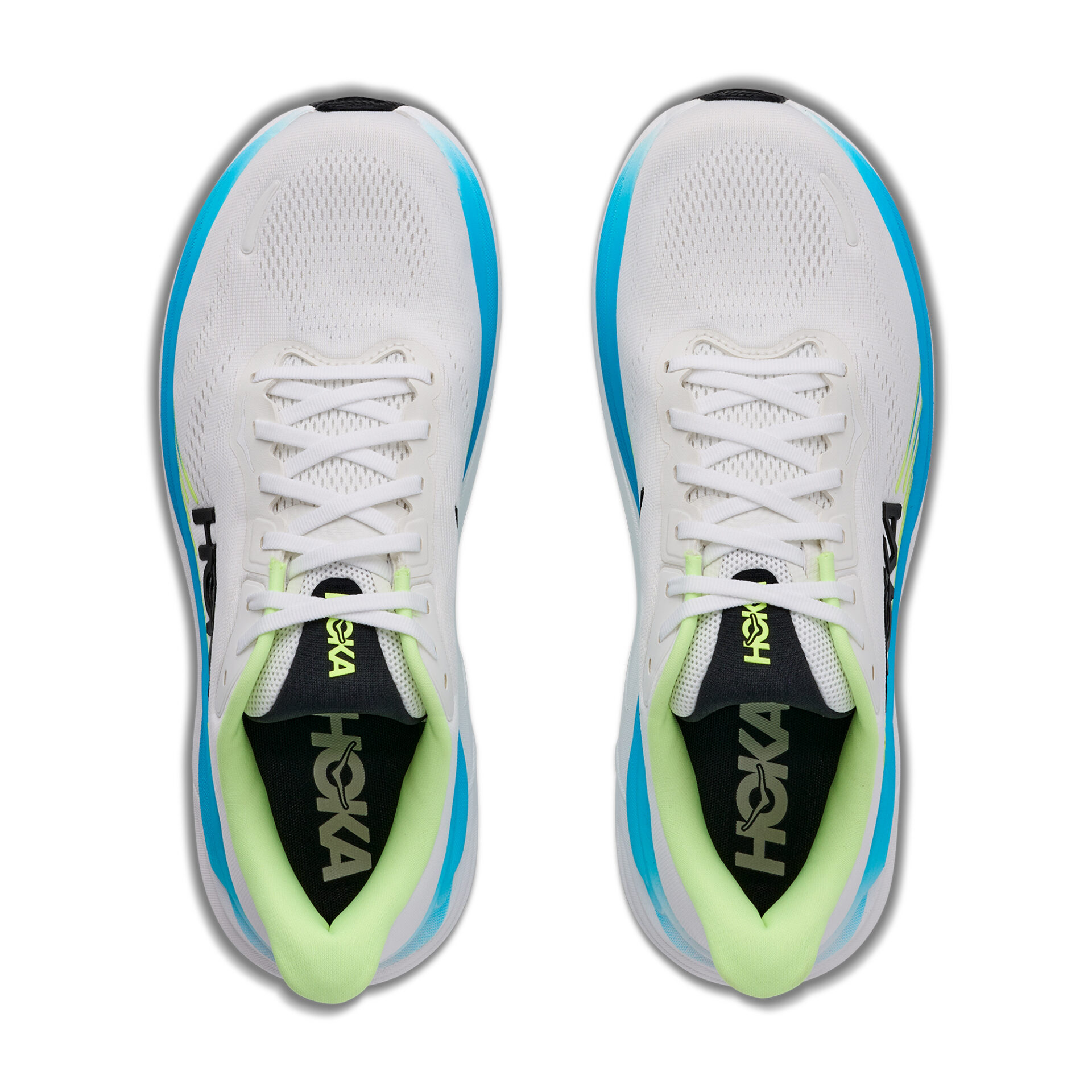 Hoka Men's Clifton 11 (Wide 2E) - Frost/Black - Image 6